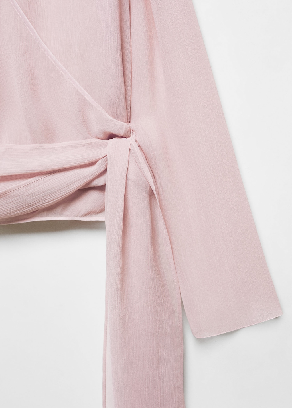 Mango chiffon best sale blouse