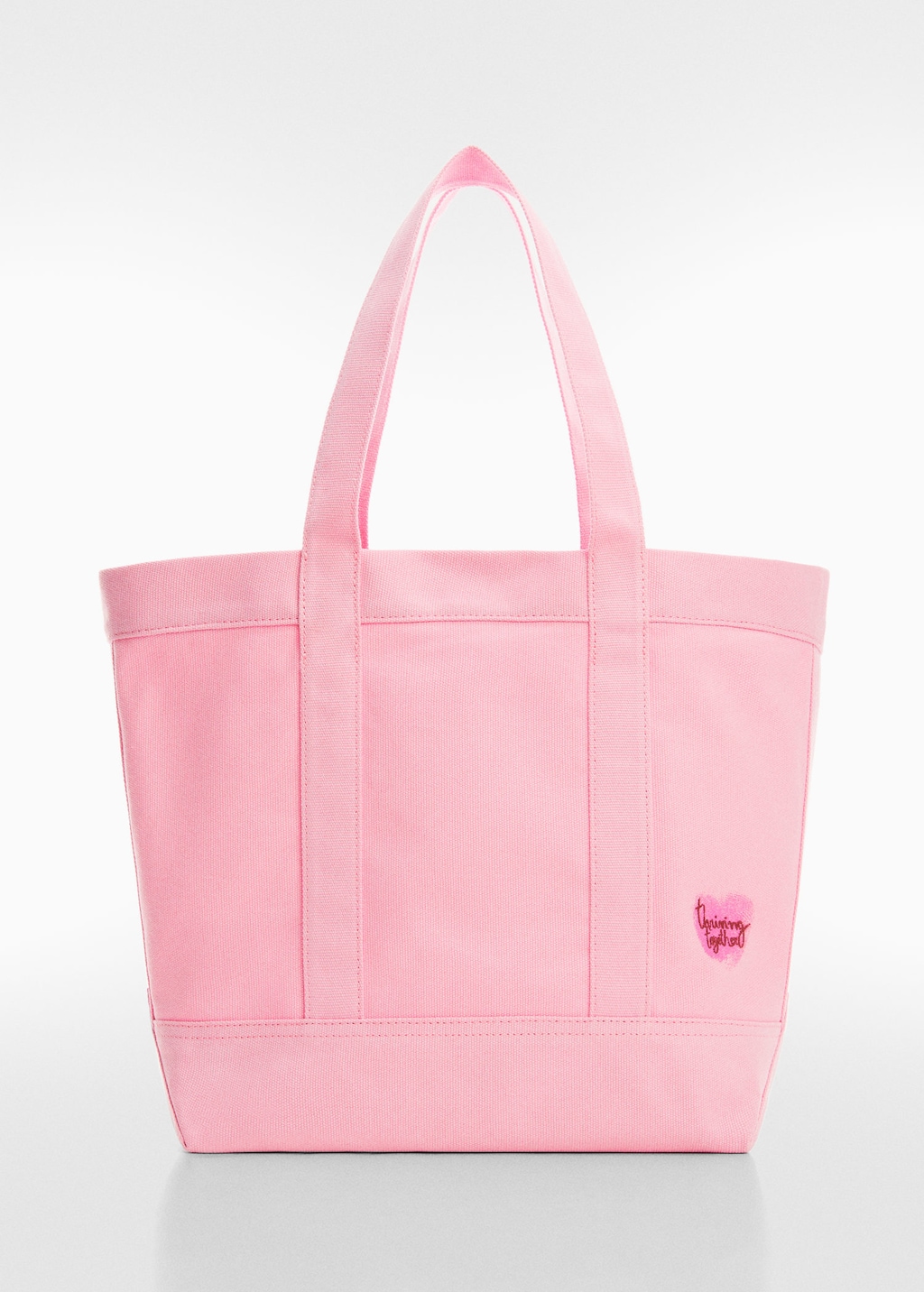 Mango canvas best sale tote bag