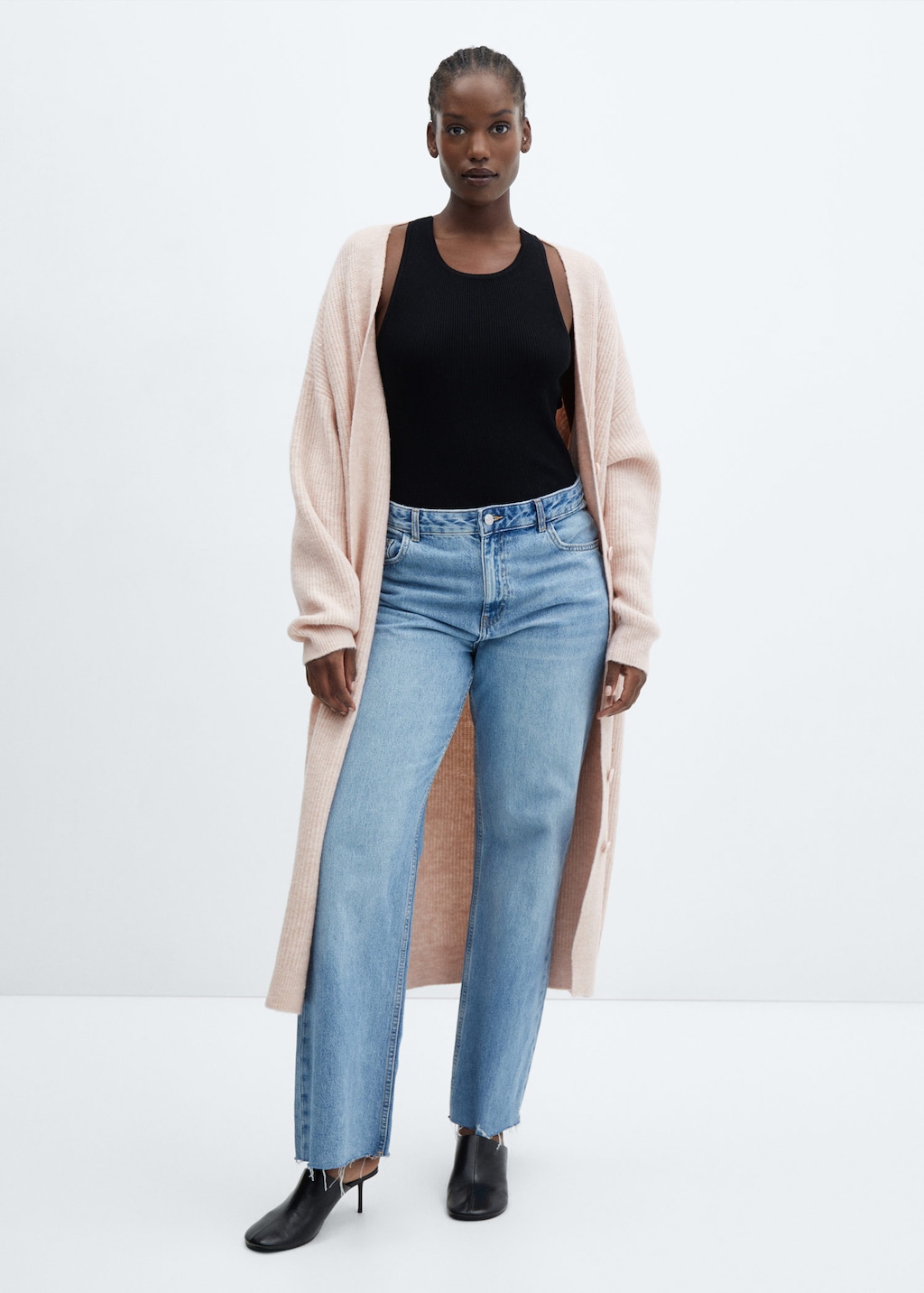 Mango cardigan cheap long