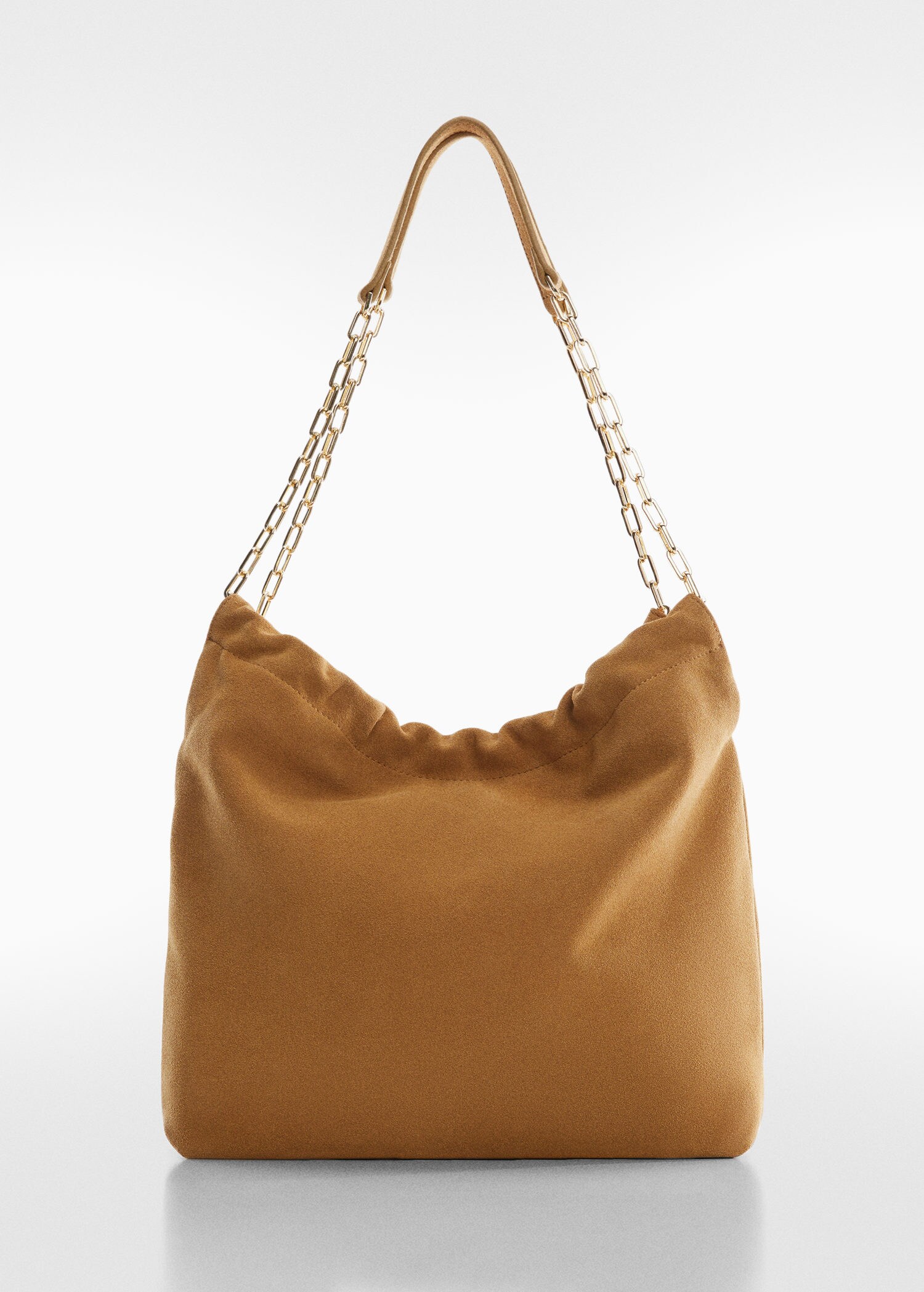Chain leather bag | MANGO