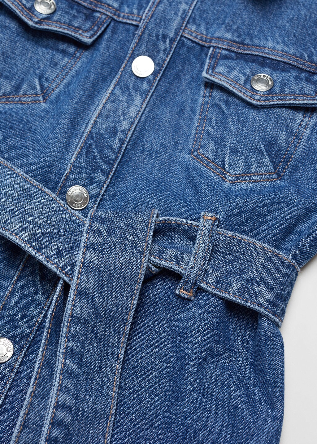 Mango jeans dress cheap