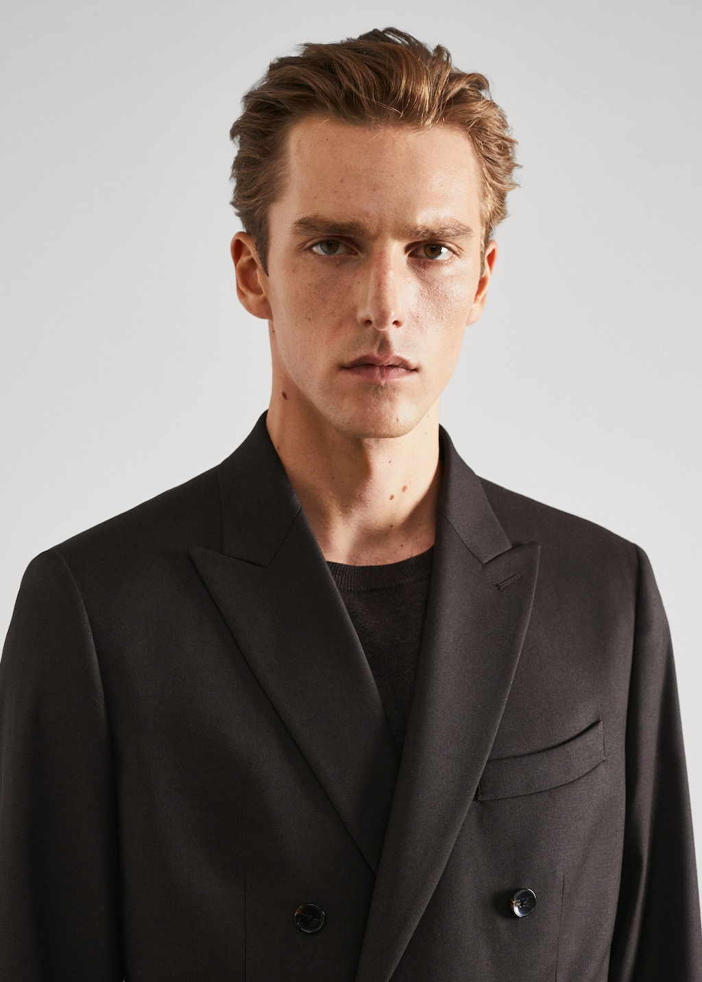 Zara man top double breasted blazer