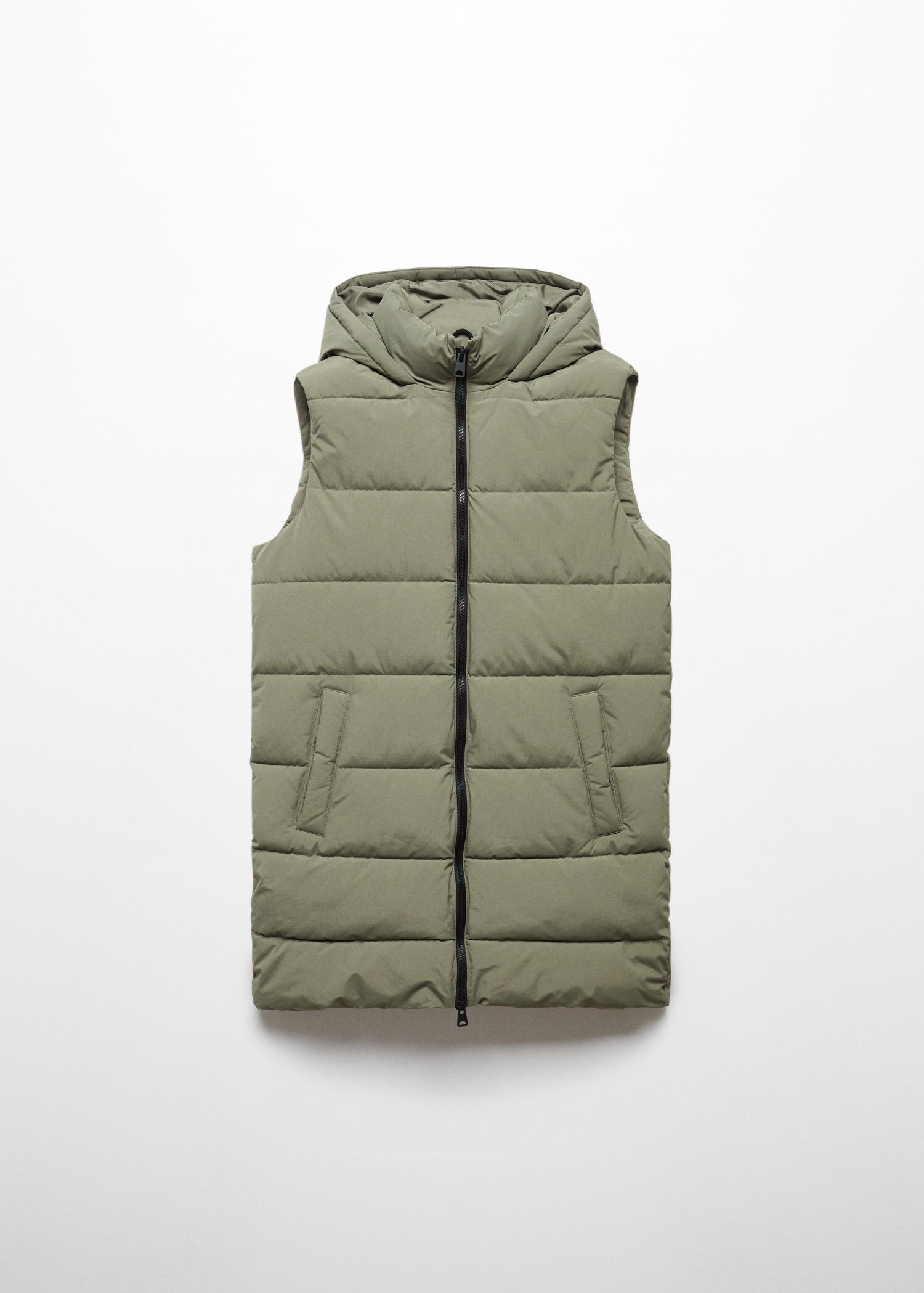 Long quilted gilet | MANGO