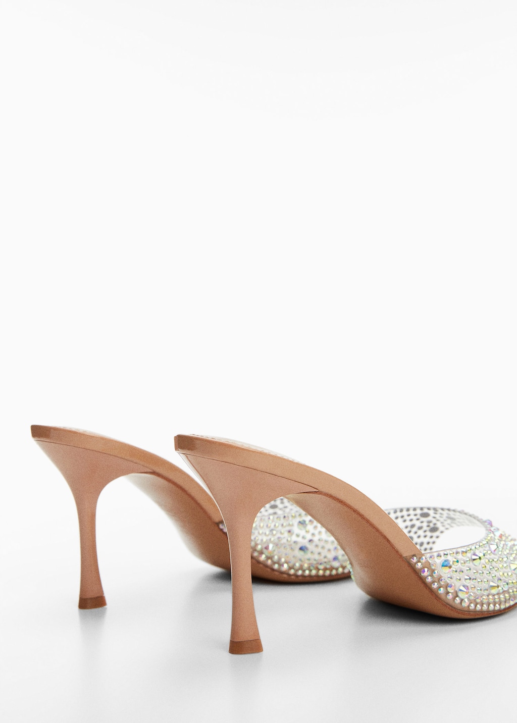 Glittering embellished clearance high heeled sandals
