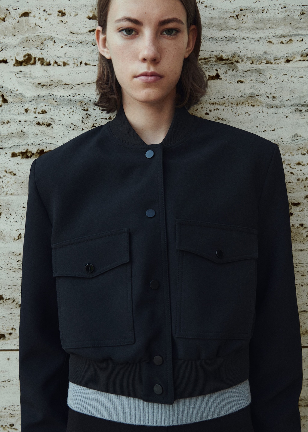Mercedes benz deals wool bomber jacket