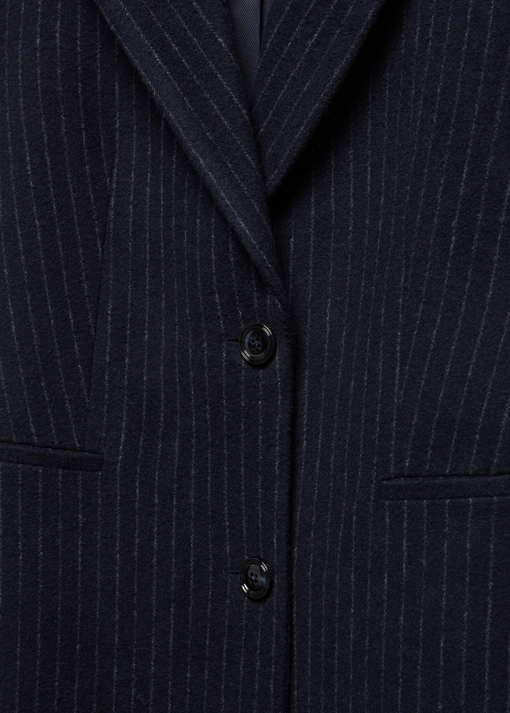 Coat store with stripes