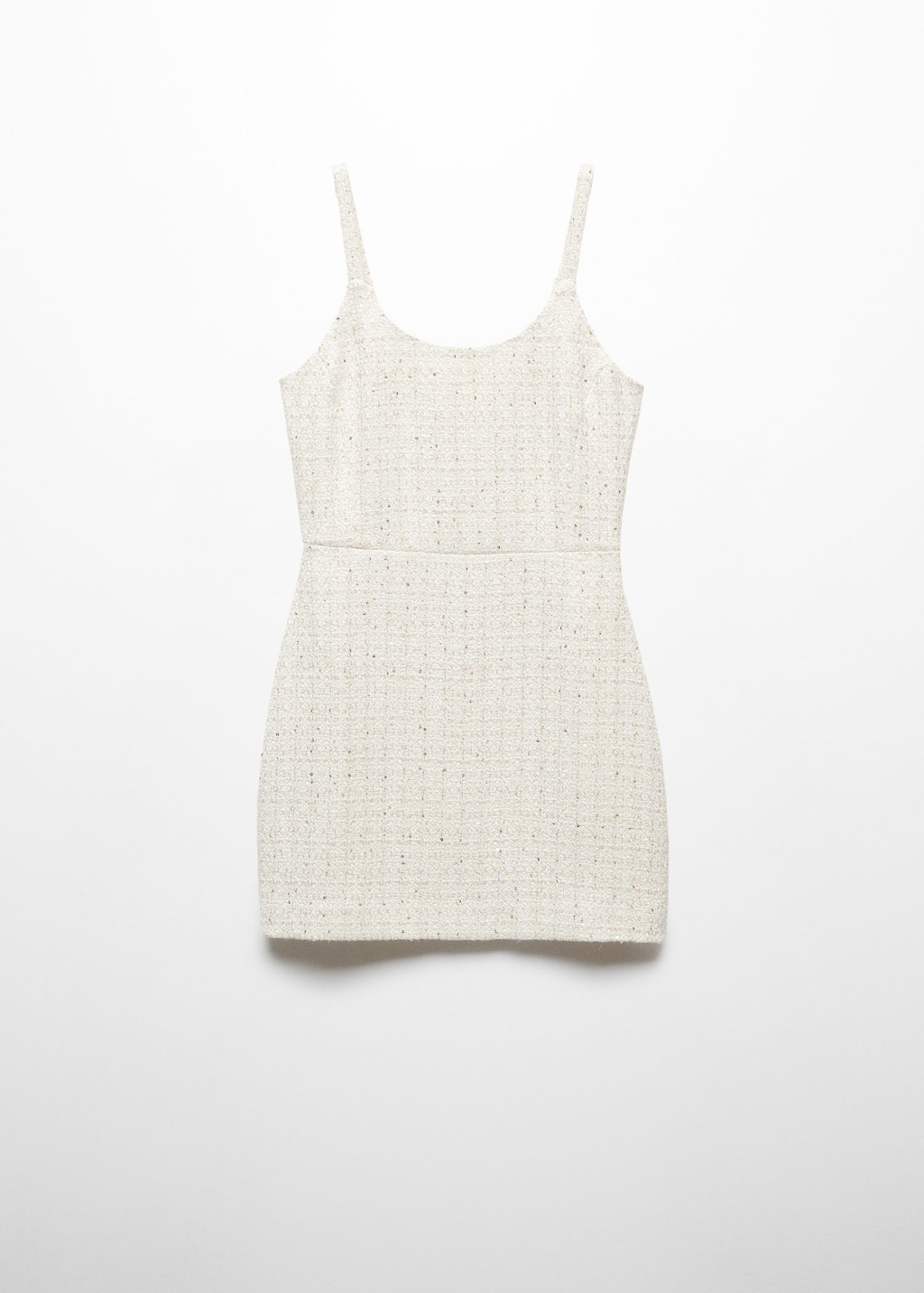 Tweed dress cheap mango