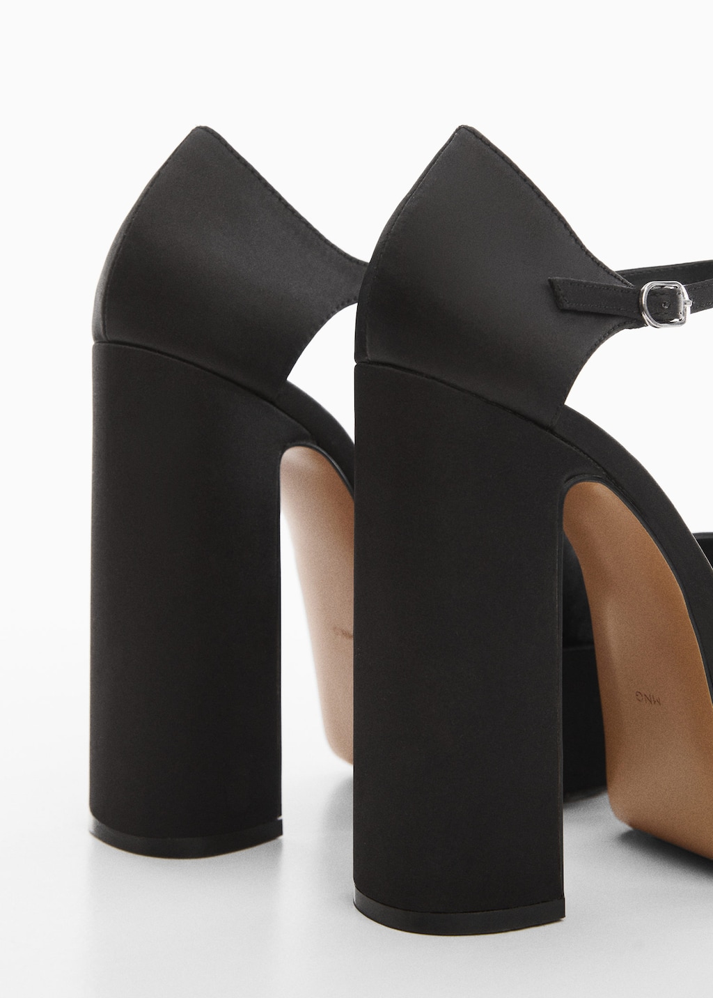 Heeled platform shoes MANGO