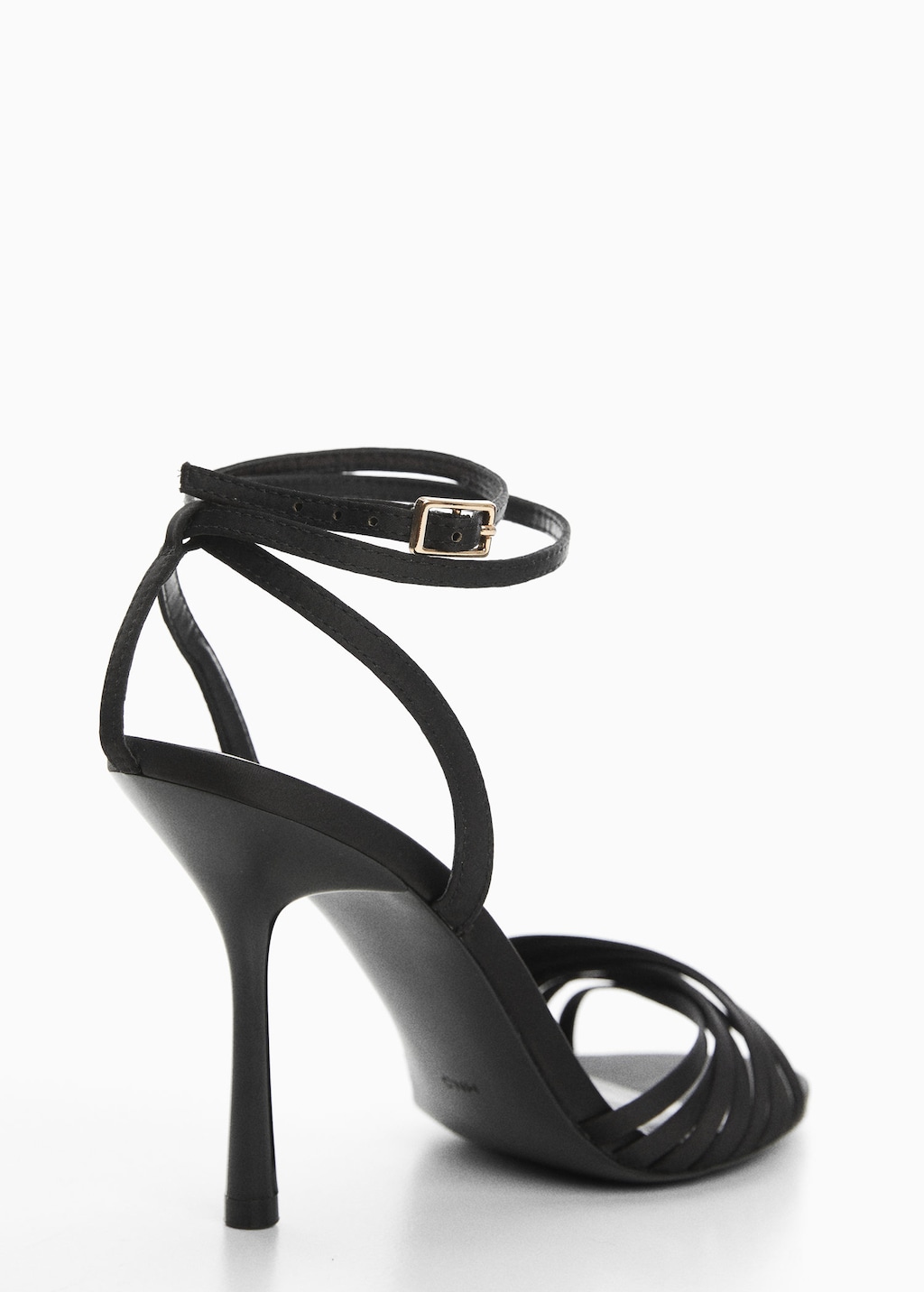 Mango strappy heeled discount sandals