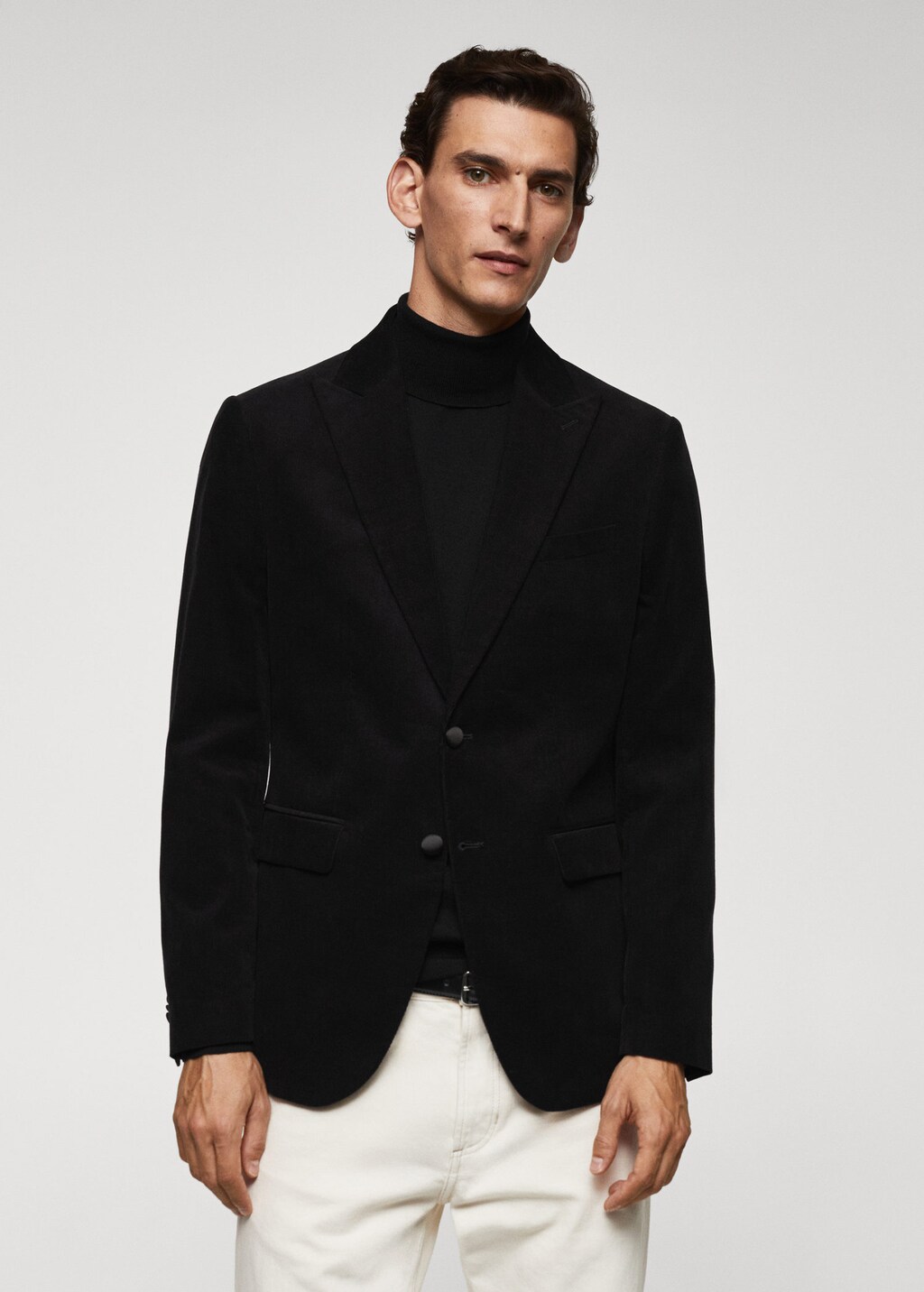 Casual wool deals blazer