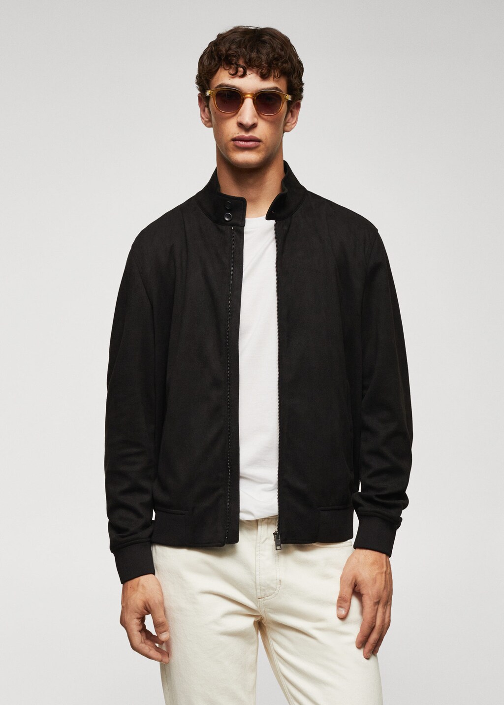 Mango man top bomber jacket