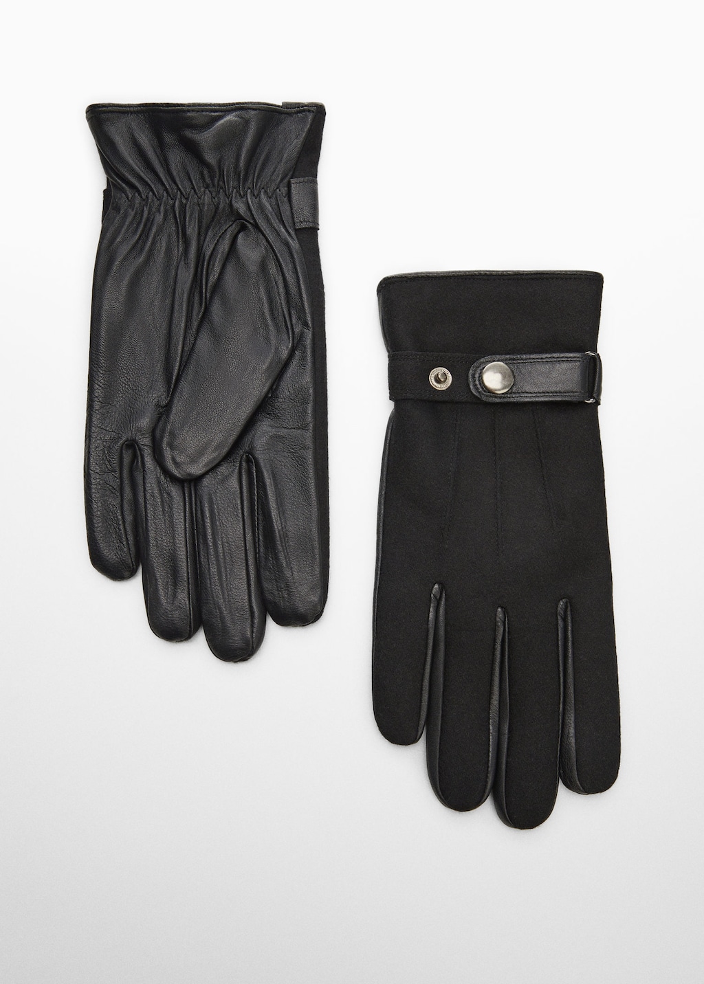 Women's wool lined leather gloves sale