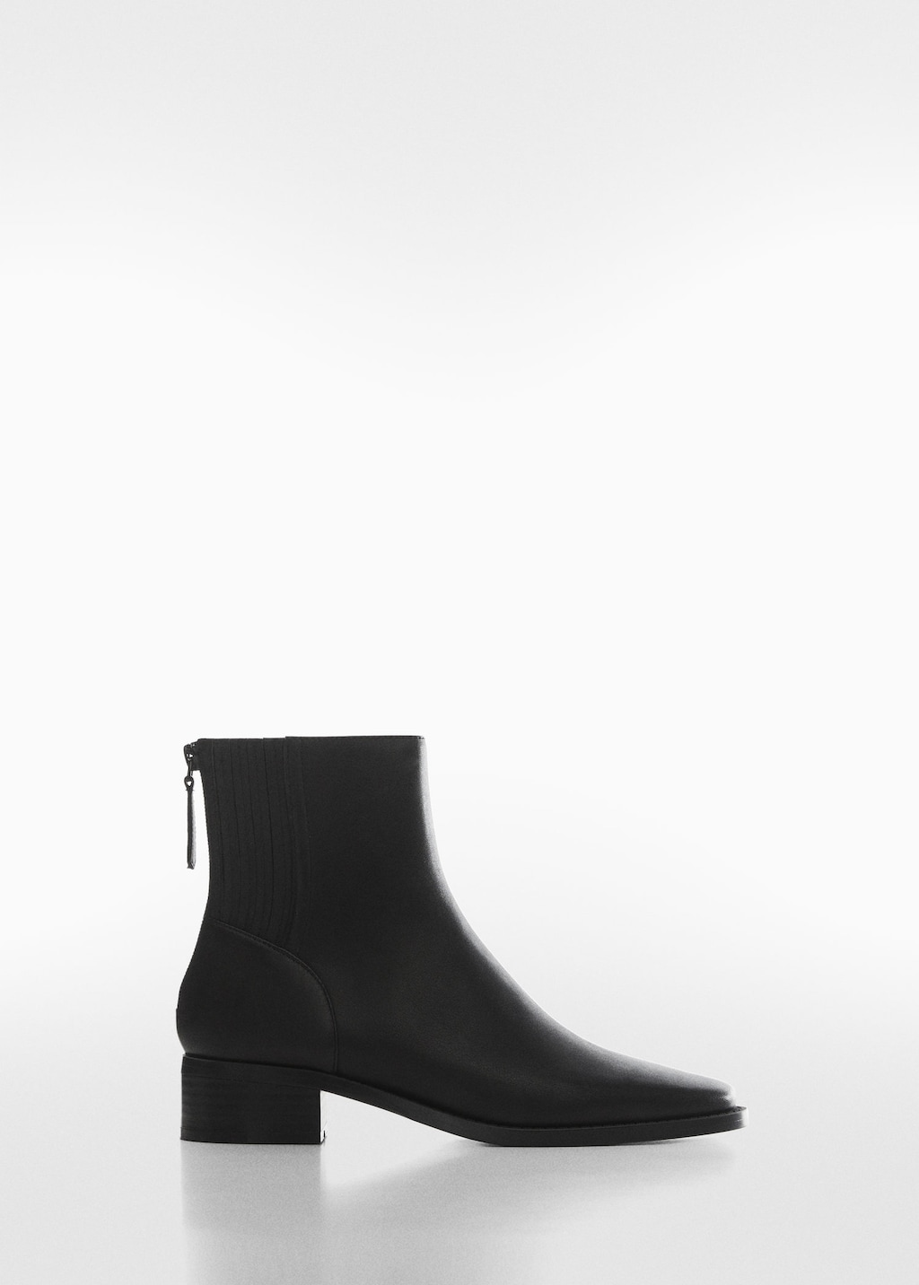 Ankle boots top without zipper