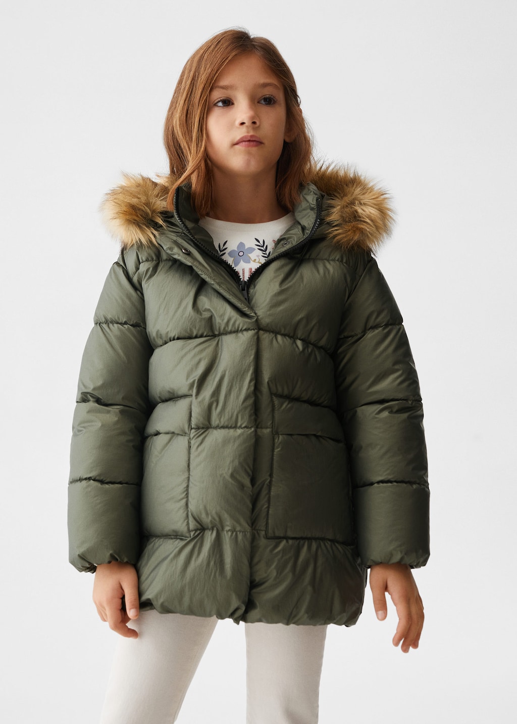 Mango discount manteau fille