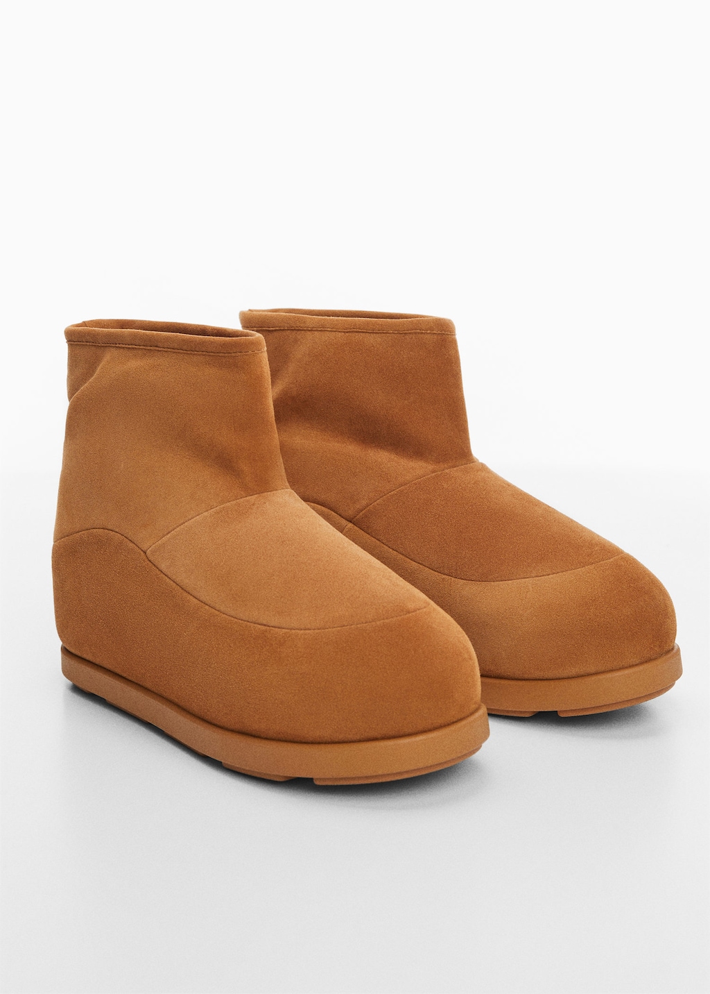 Mango tan clearance boots