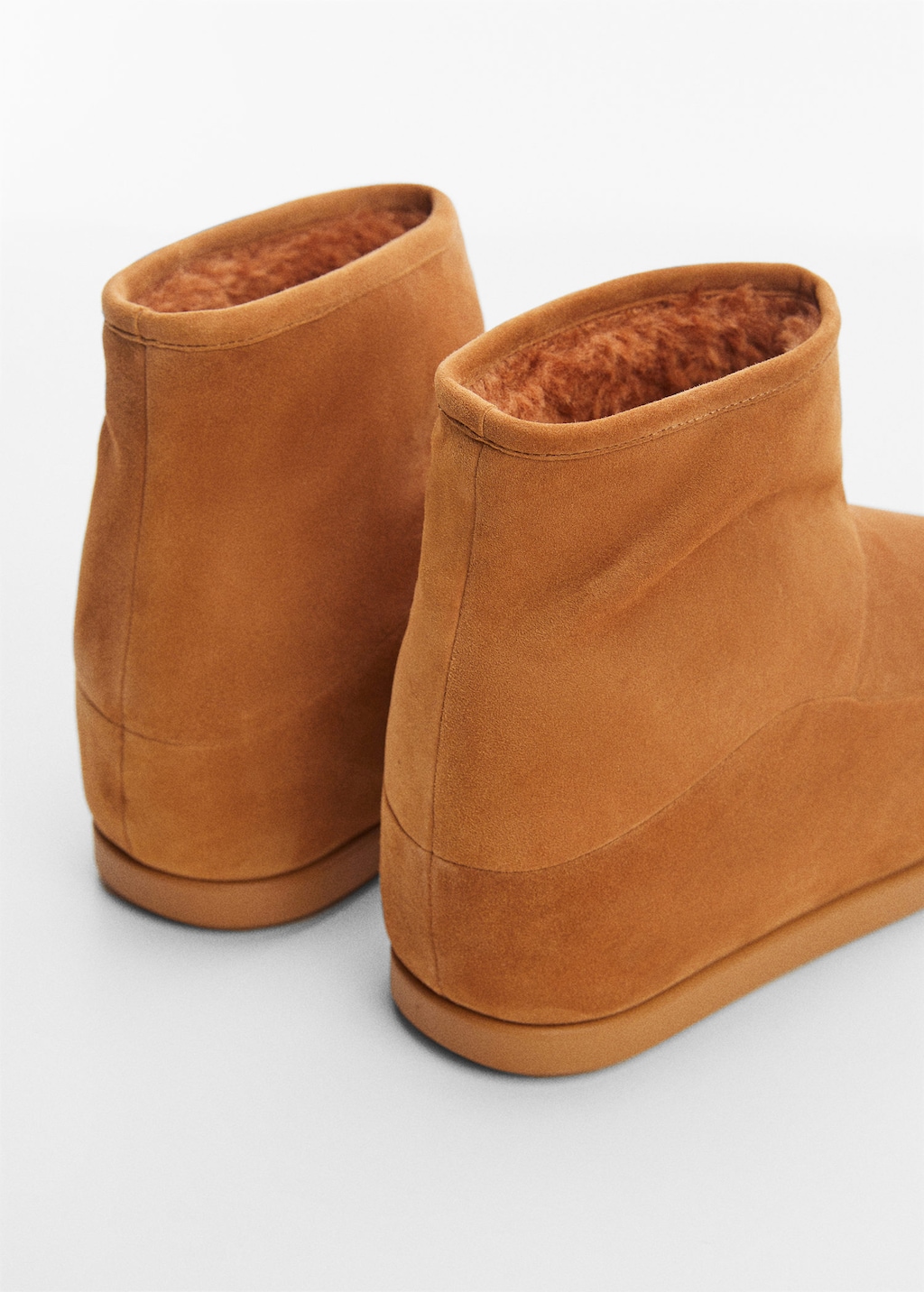 Mango clearance tan boots