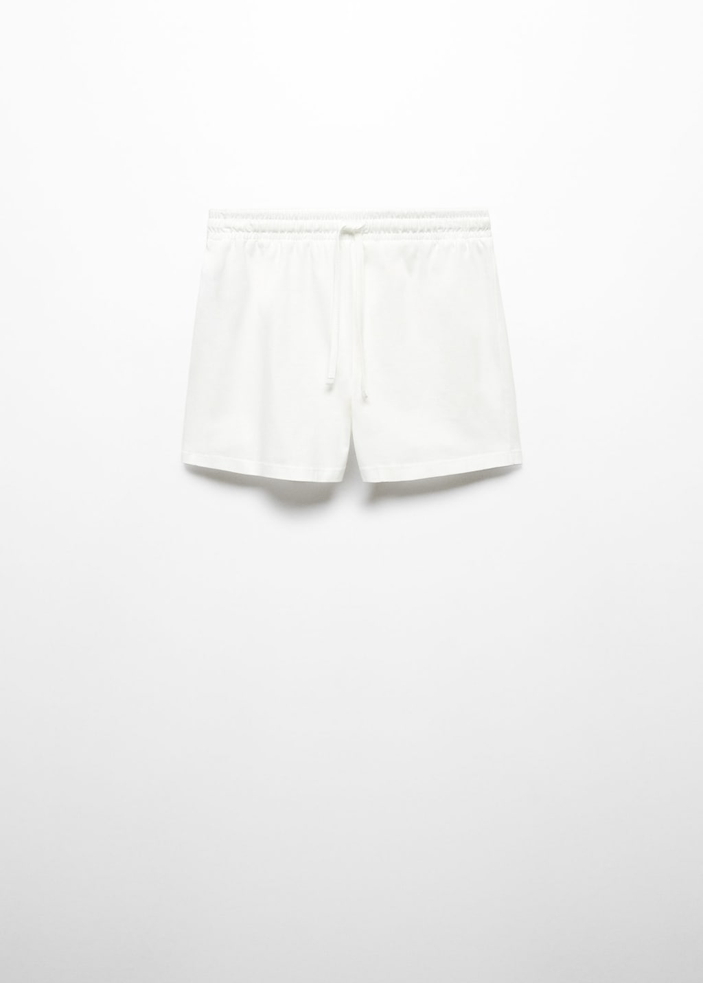 Cotton elastic shorts sales