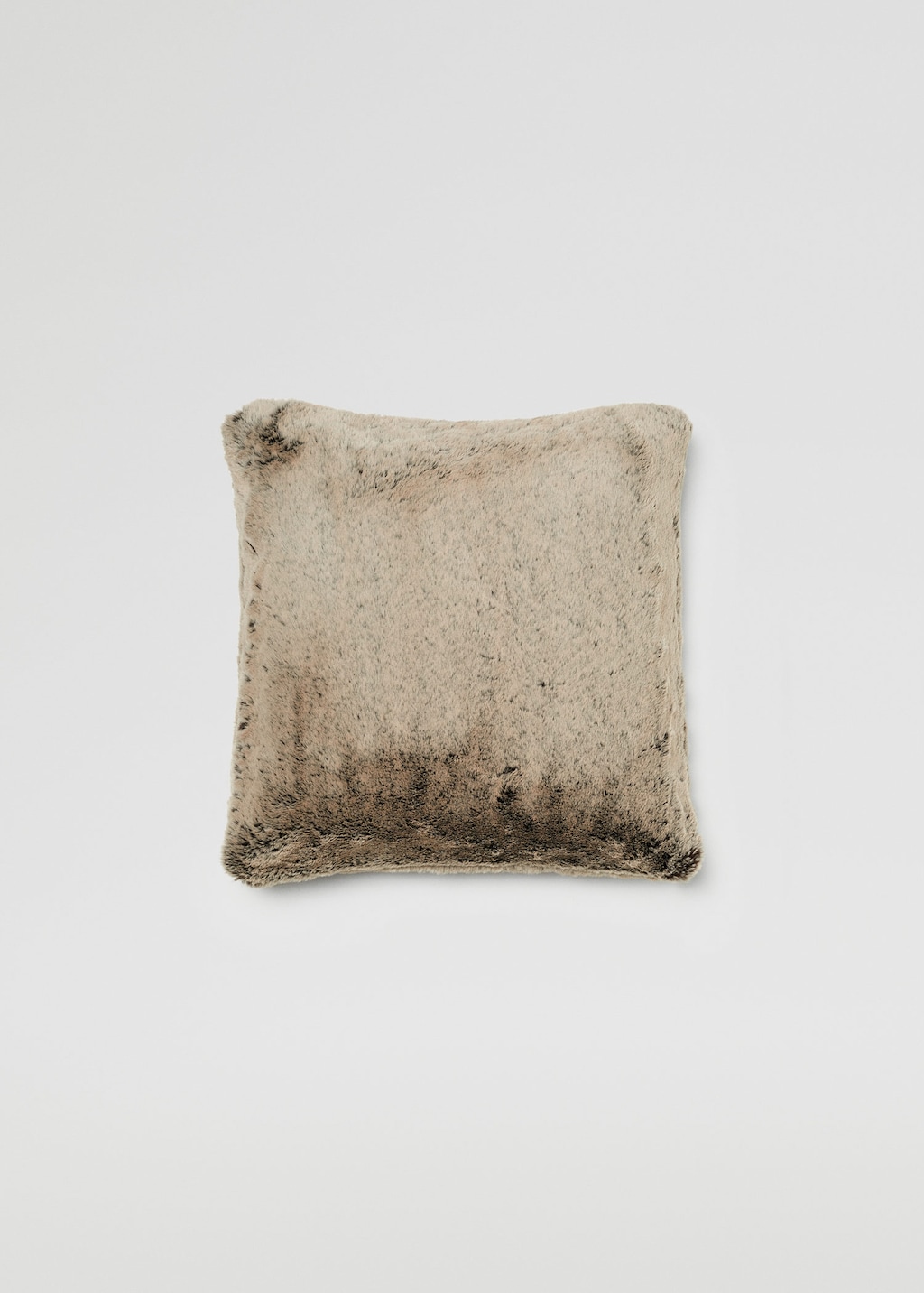 Gold fur shop pillow