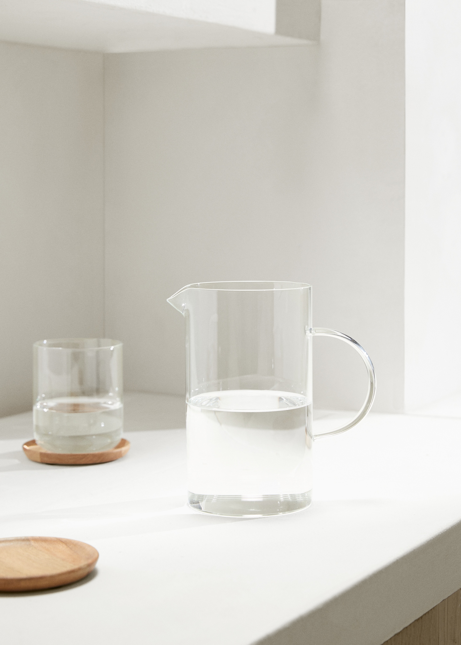 Borosilicate handle jug - General plane