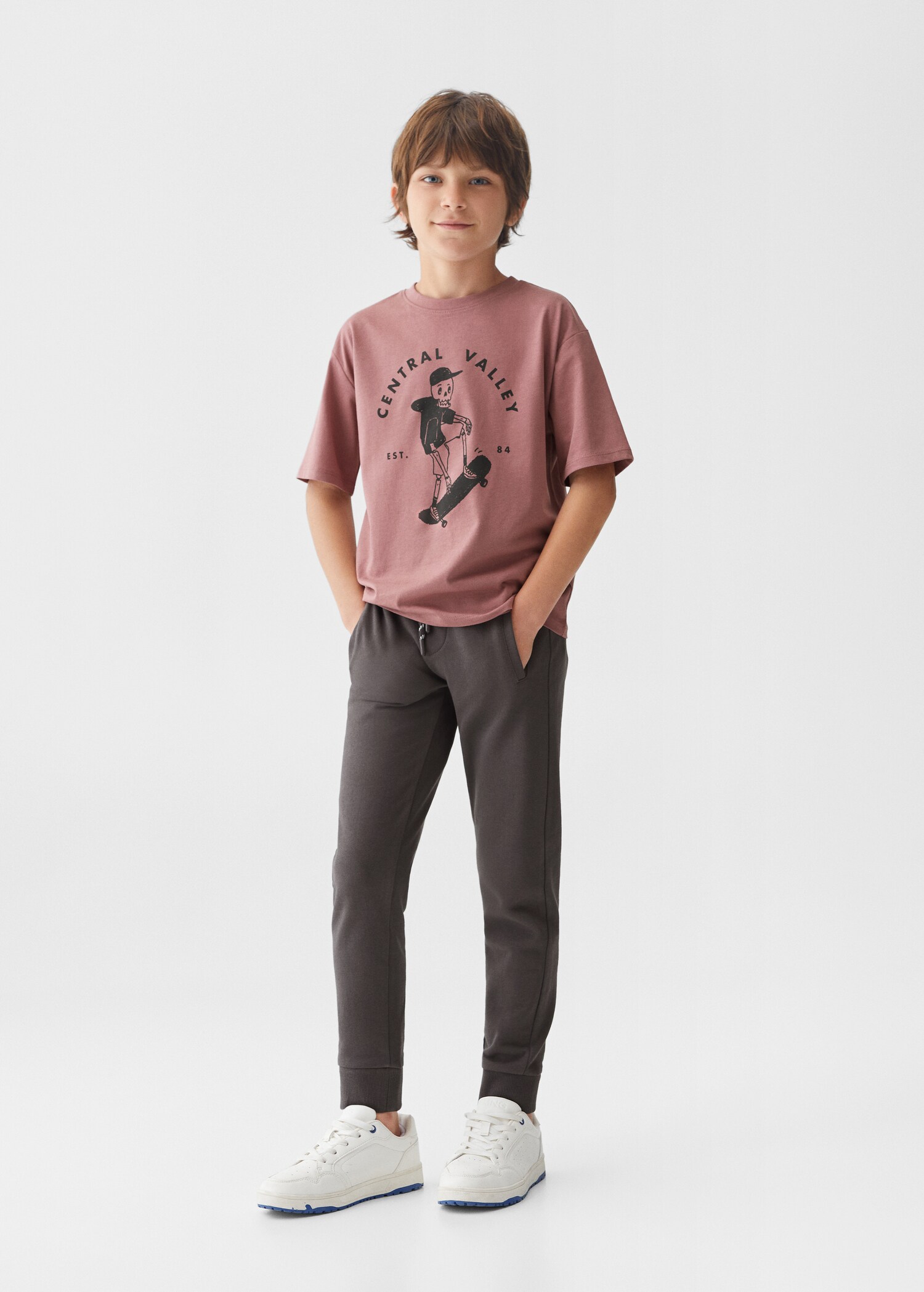 Pantalón jogger cordón - Plano general