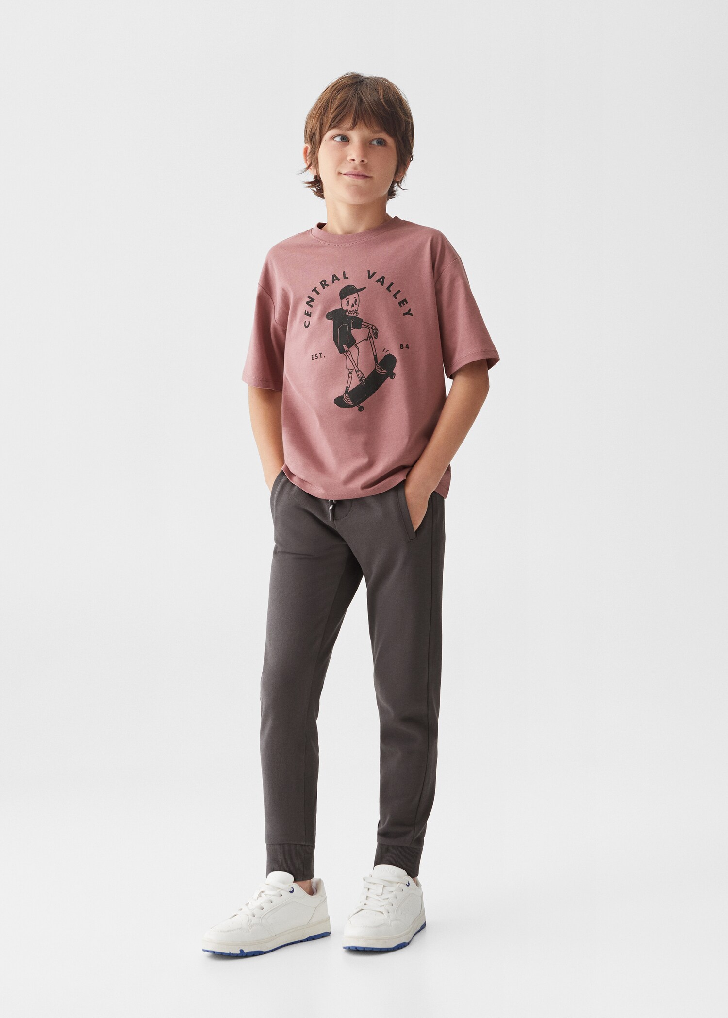 Cotton printed T-shirt - General plane
