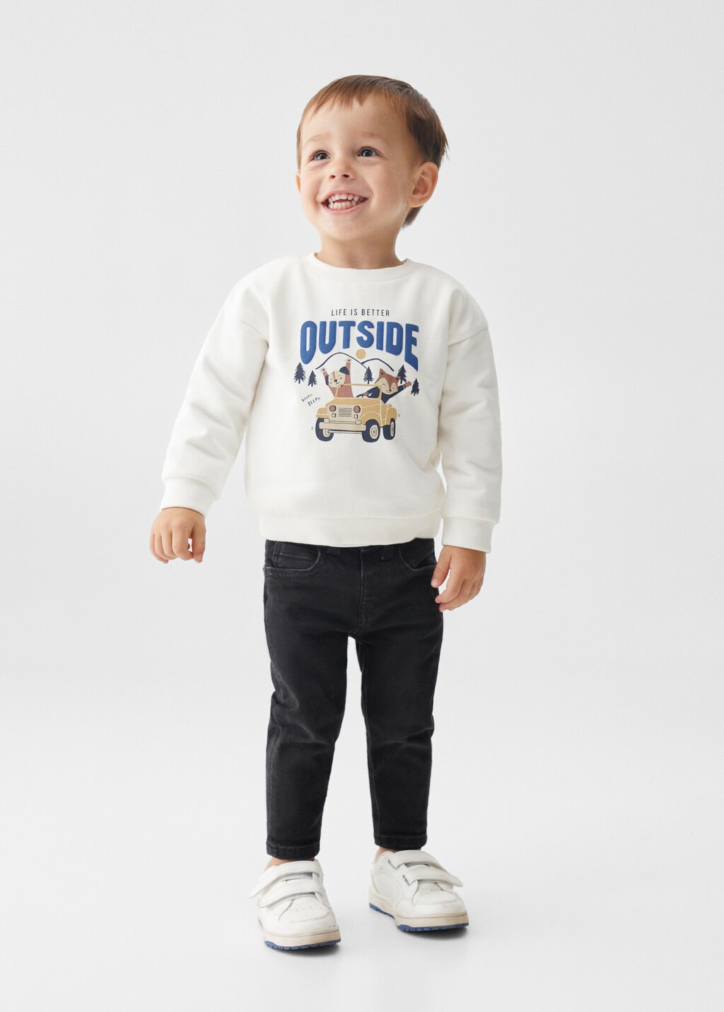 Lot Jean Skinny Et T-shirt Garçon Next - Tailles 3-4 Et 4-5 Ans