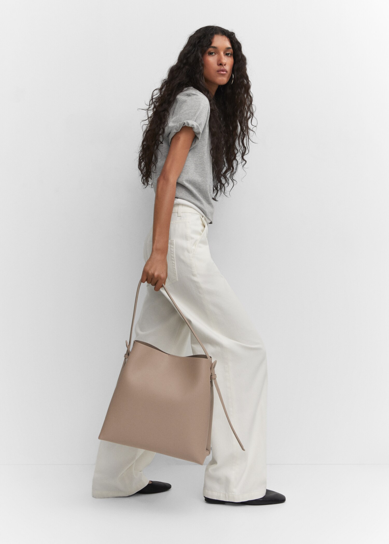Bolso shopper detalle hebilla - Plano general