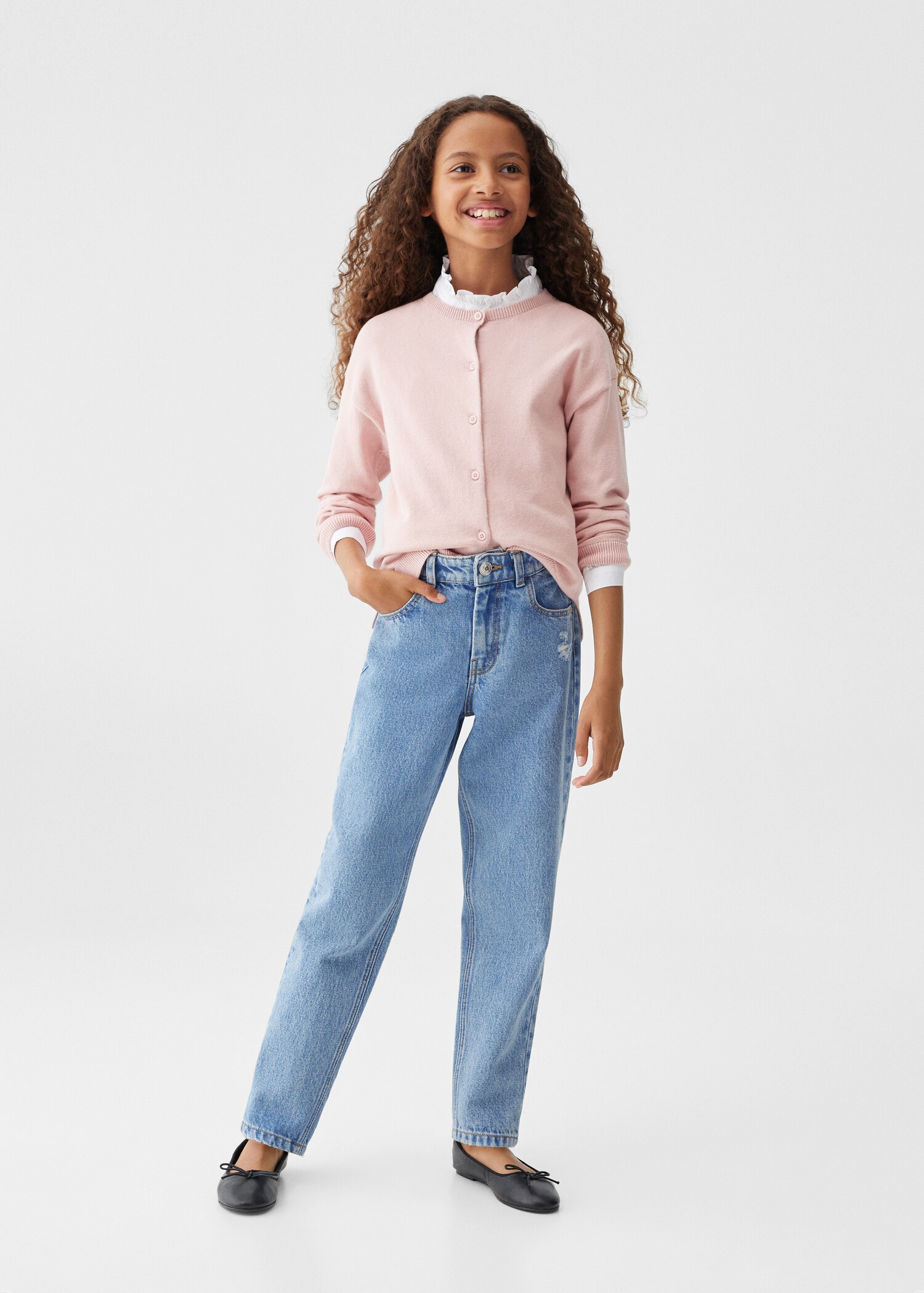 Pamučne mom fit traperice - Opći prikaz