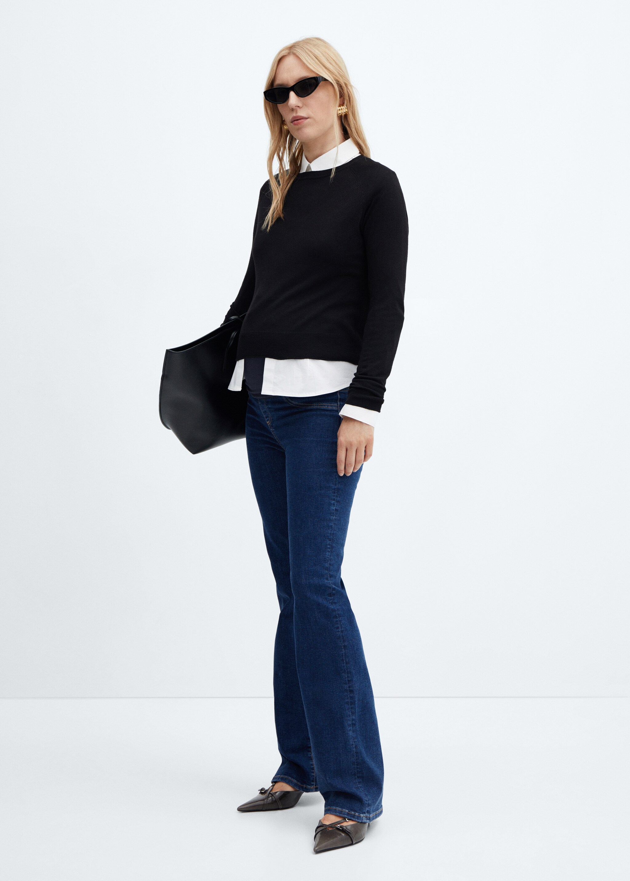 Maternity flared jeans - General plane