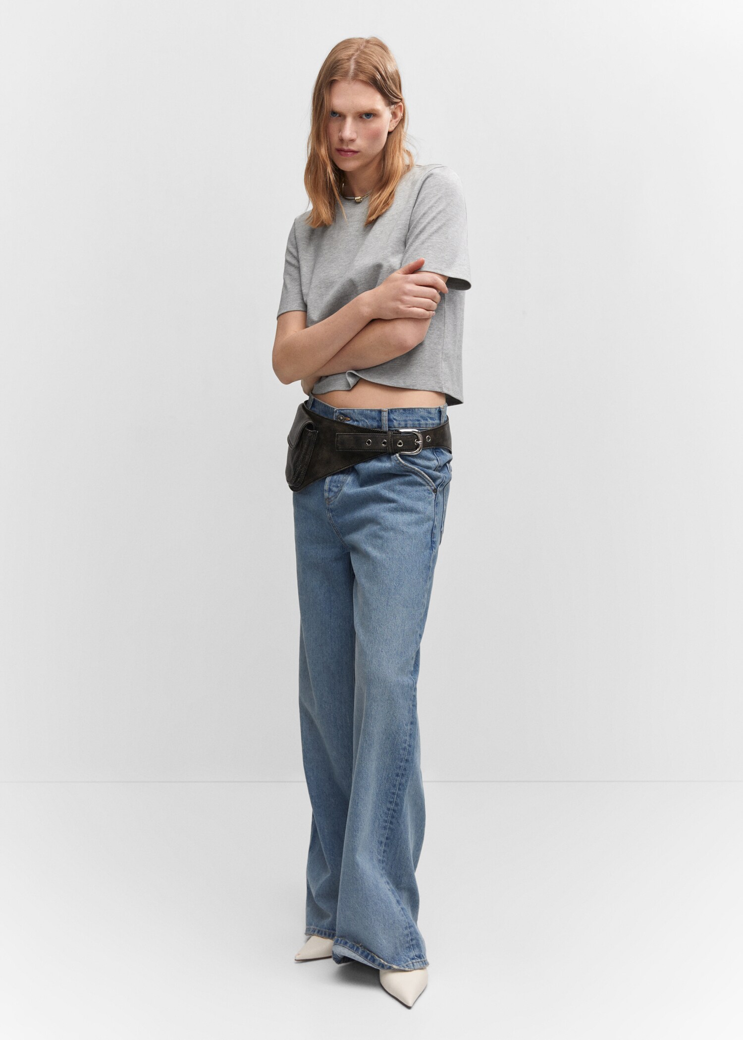 Short sleeved cotton shirt - General plane