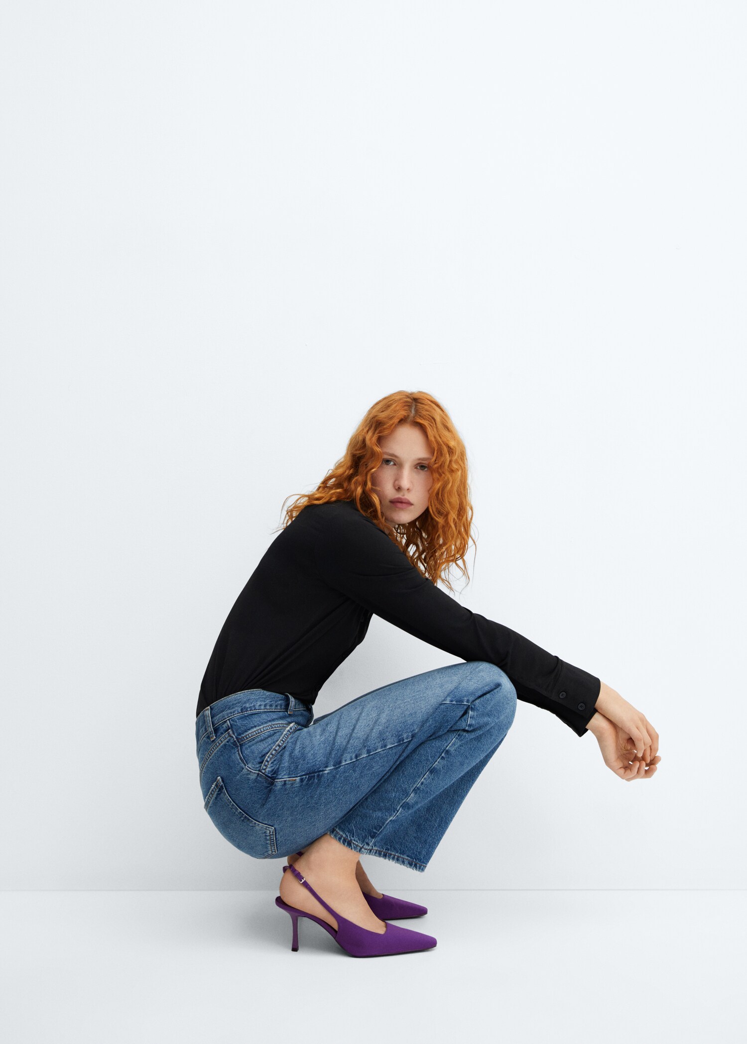 sling back heel shoes - General plane