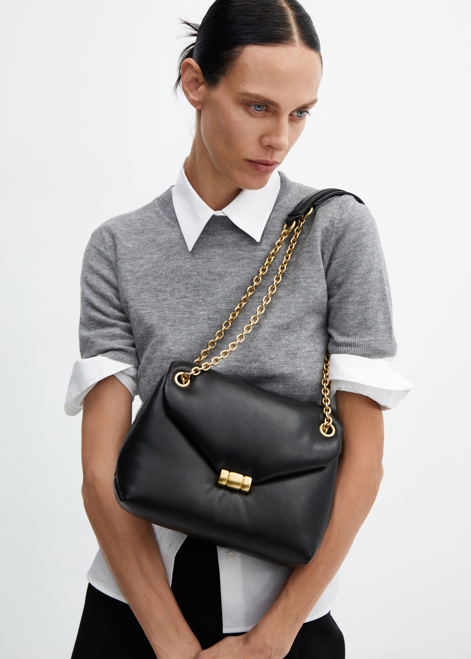 Bolso acolchado solapa - Plano general