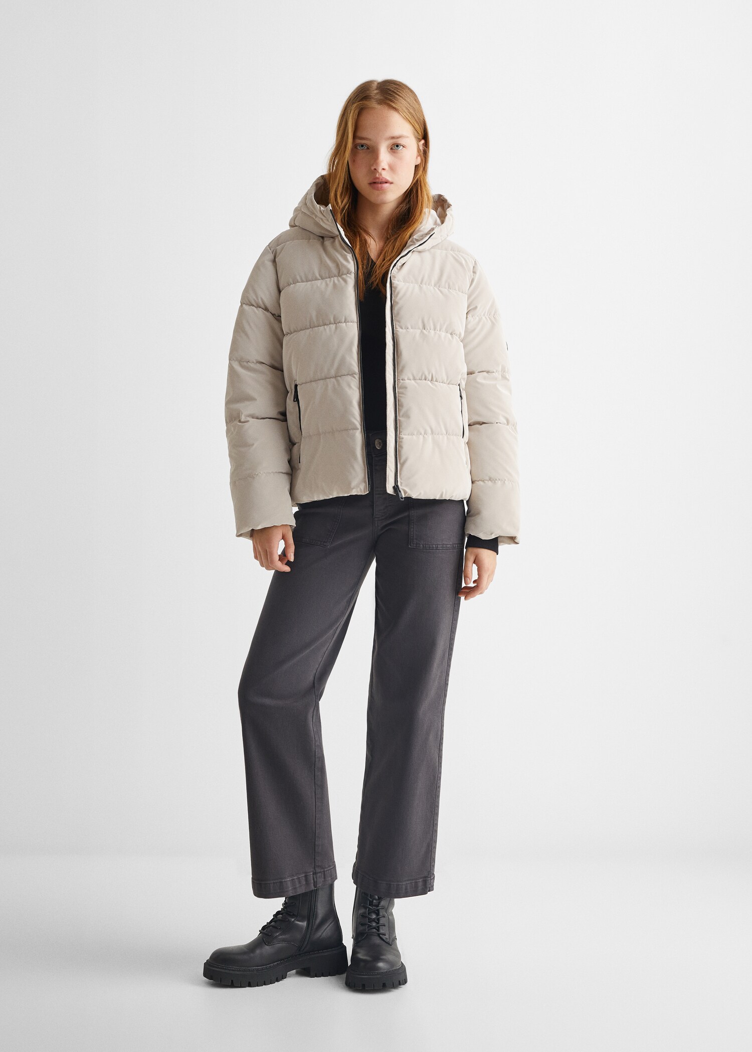 Quilted jacket - General plane