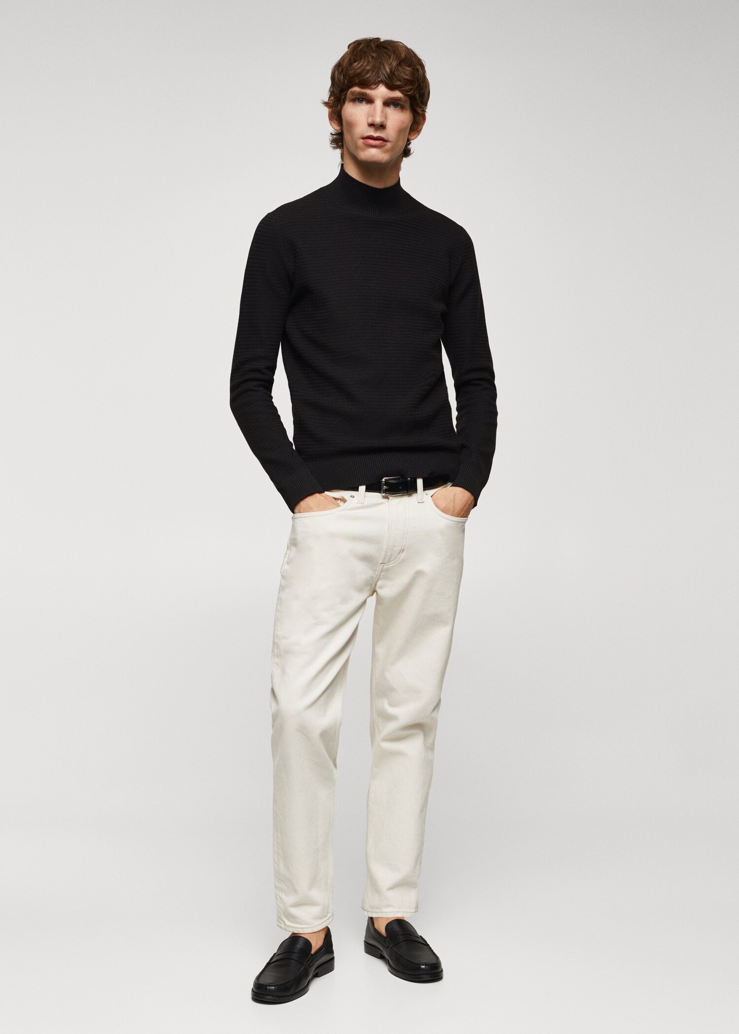 Jersey cuello perkins estructura - Plano general