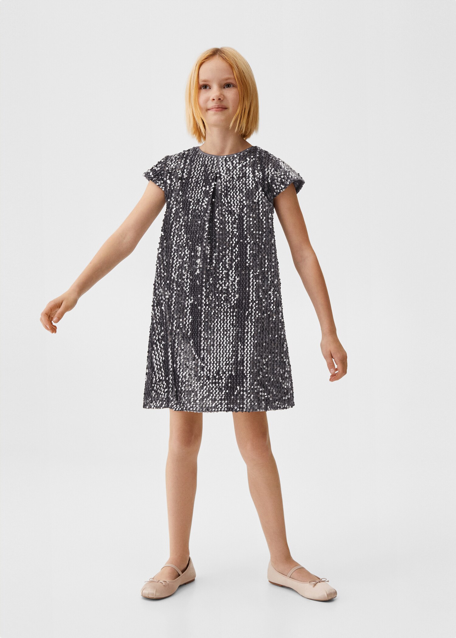 Vestido lentejuelas - Plano general