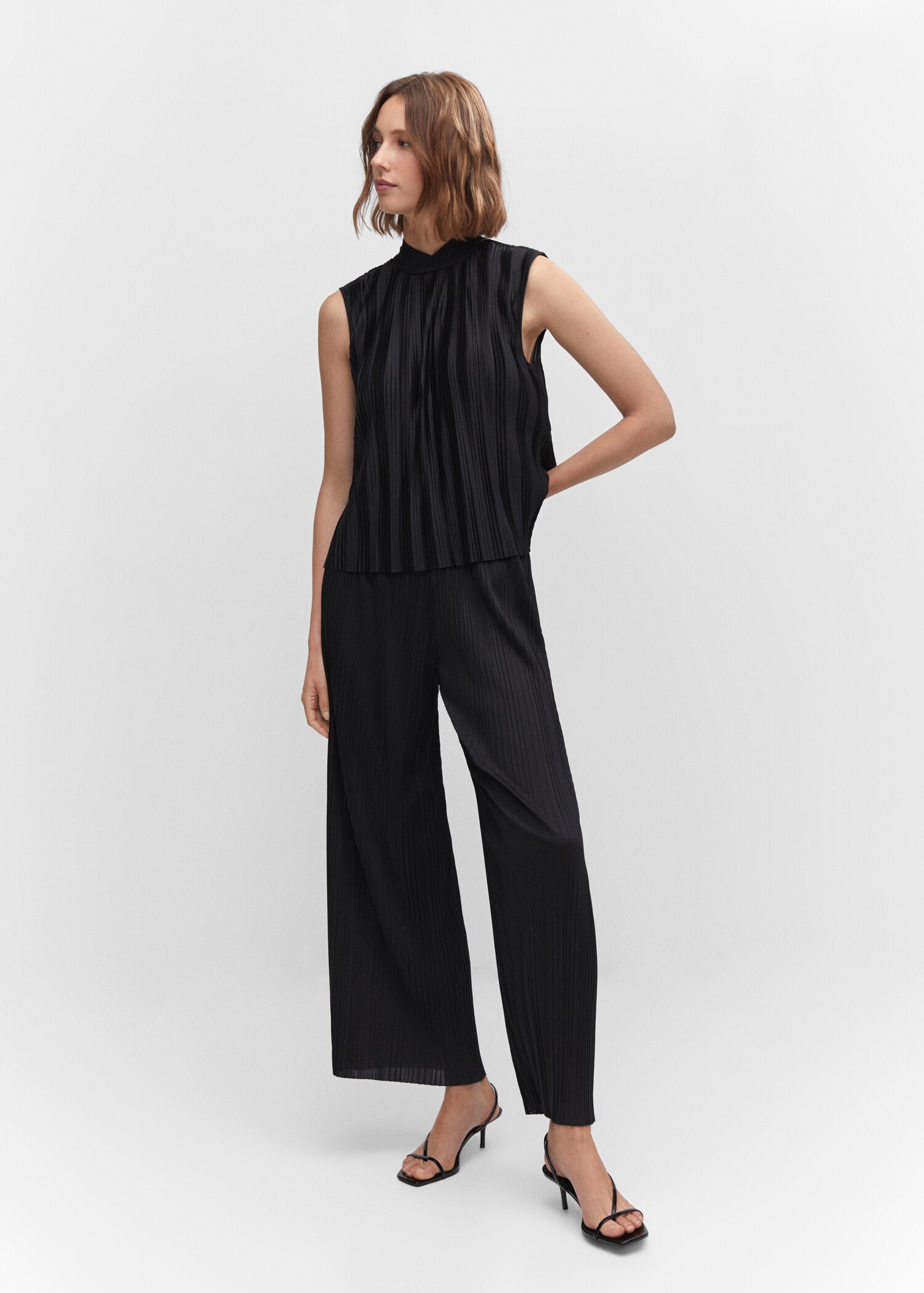 Pleated bow top - General plane