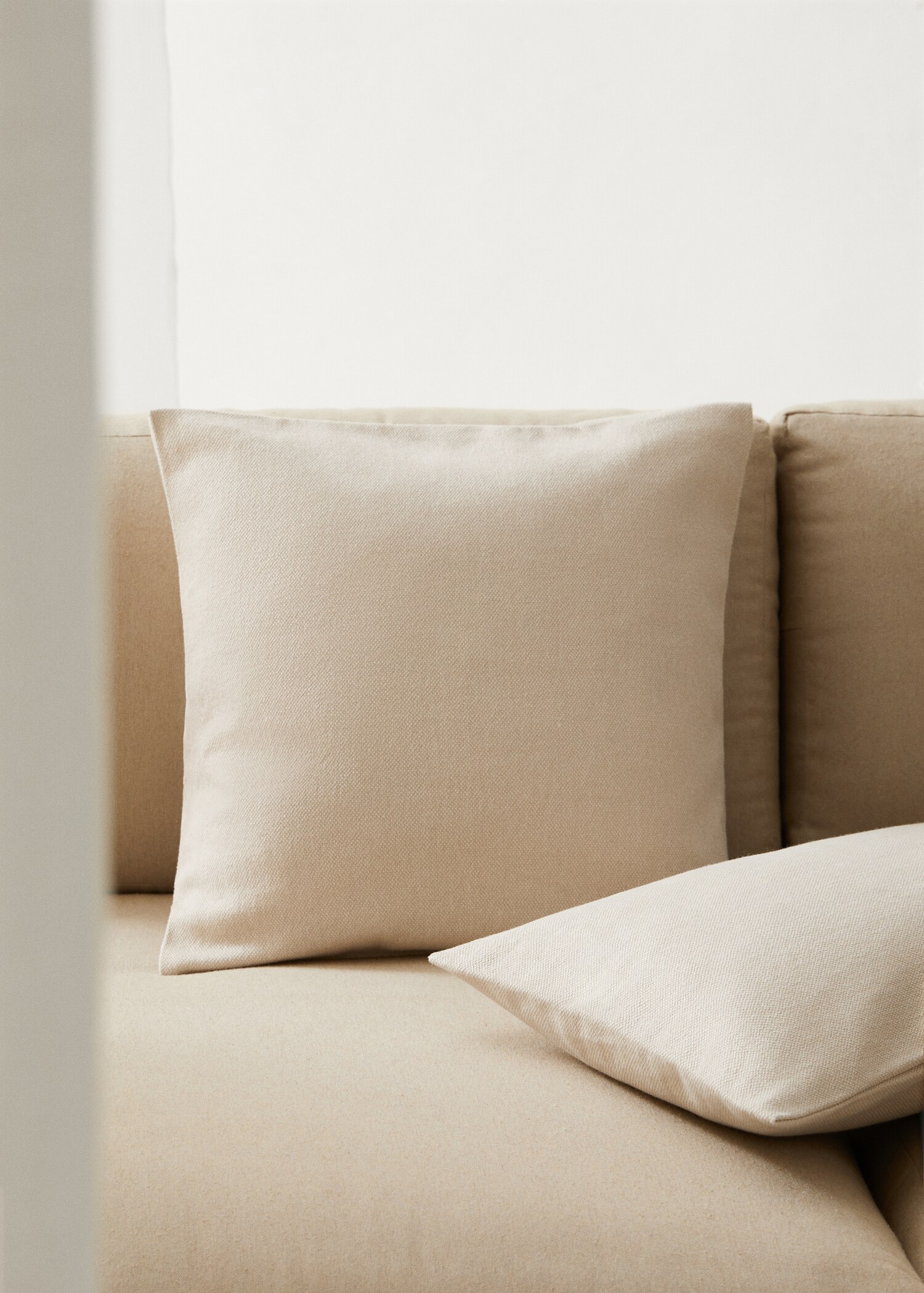 Housse de coussin 100 % coton 45x45cm - Plan général