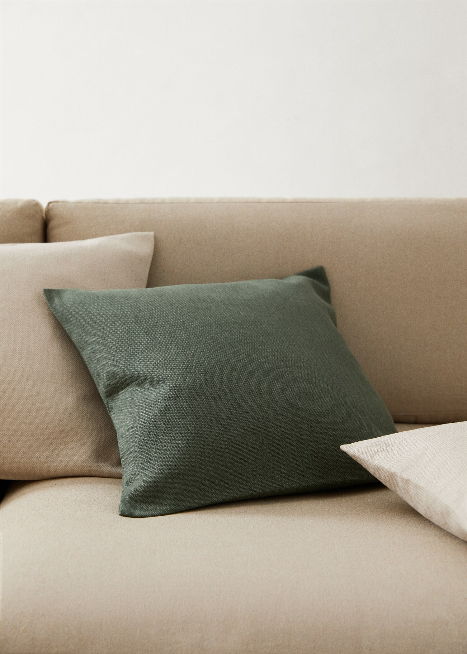 Housse de coussin 100 % coton 45x45cm - Plan général