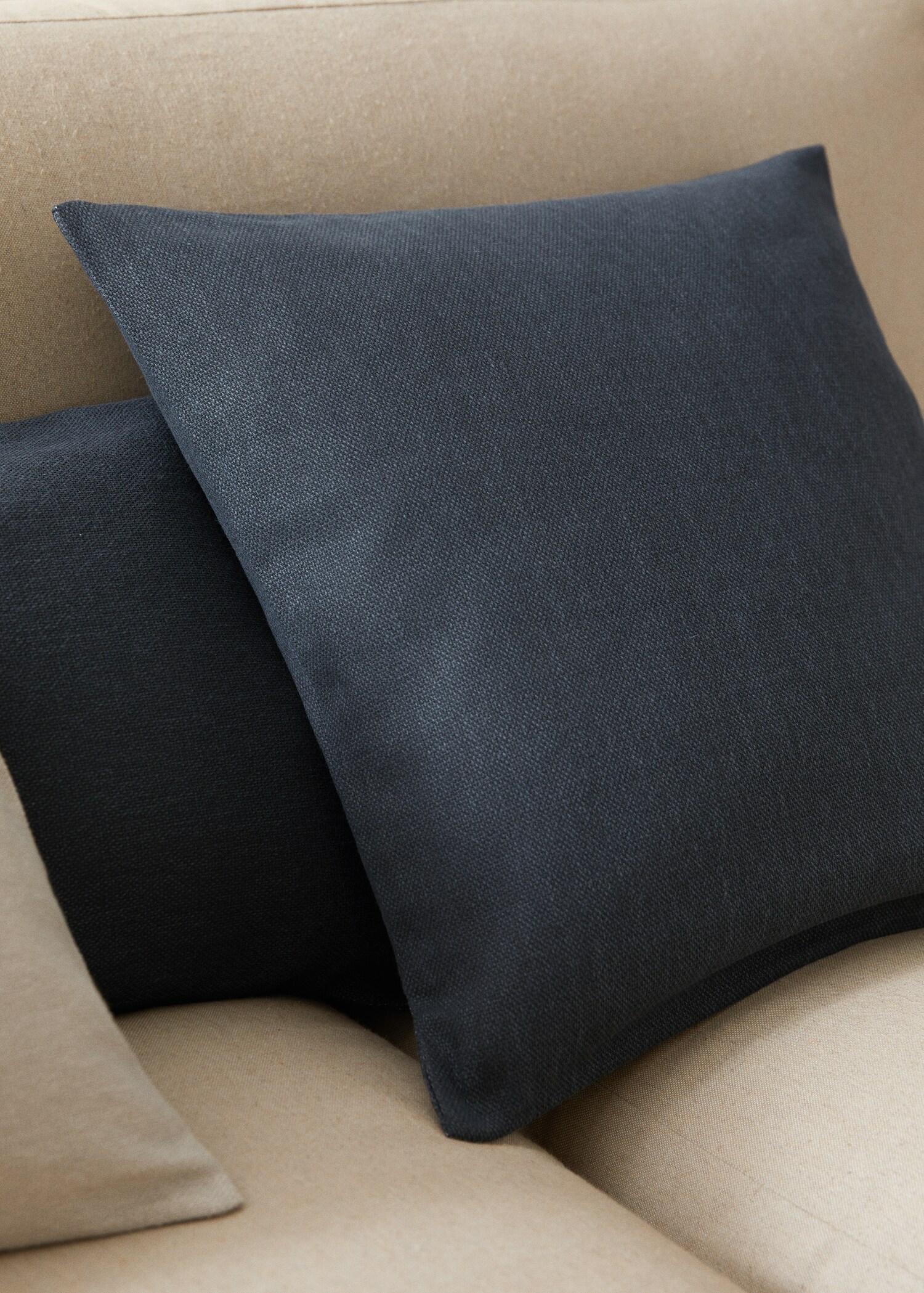 Housse de coussin 100 % coton 45x45cm - Plan général
