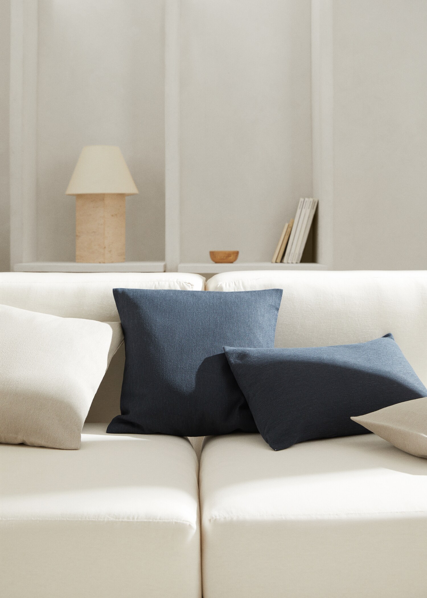 Housse de coussin 100 % coton 45x45cm - Plan général