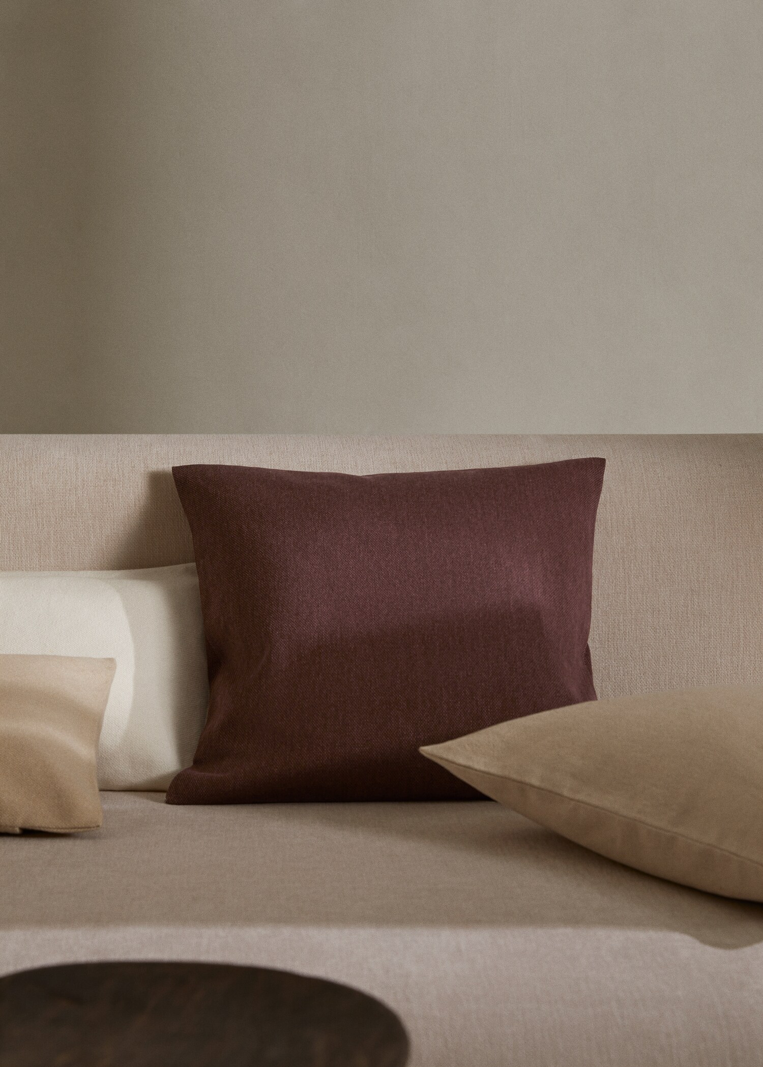 Housse de coussin 100 % coton 45x45cm - Plan général