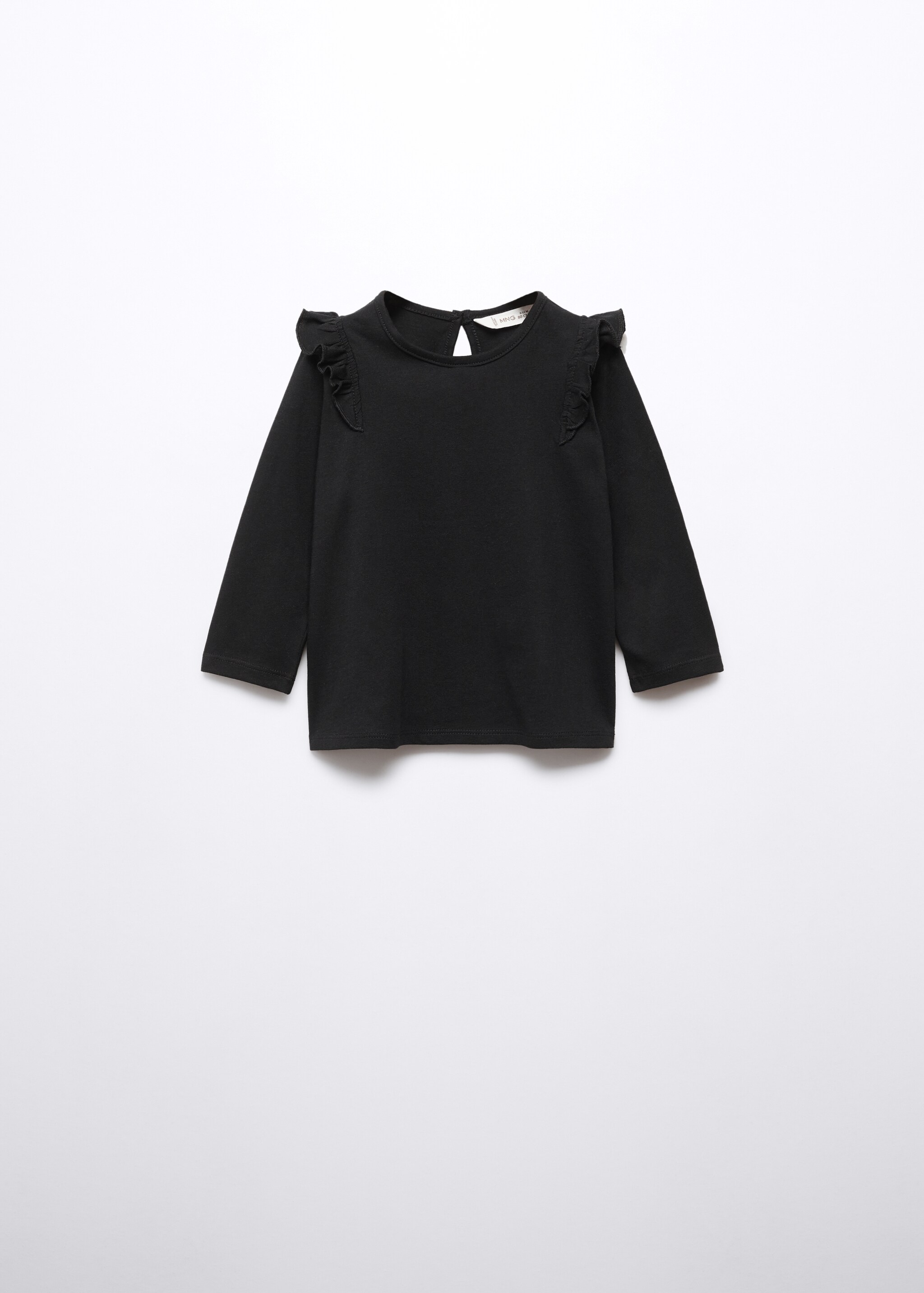 Long -sleeved t-shirt with ruffles - General plane