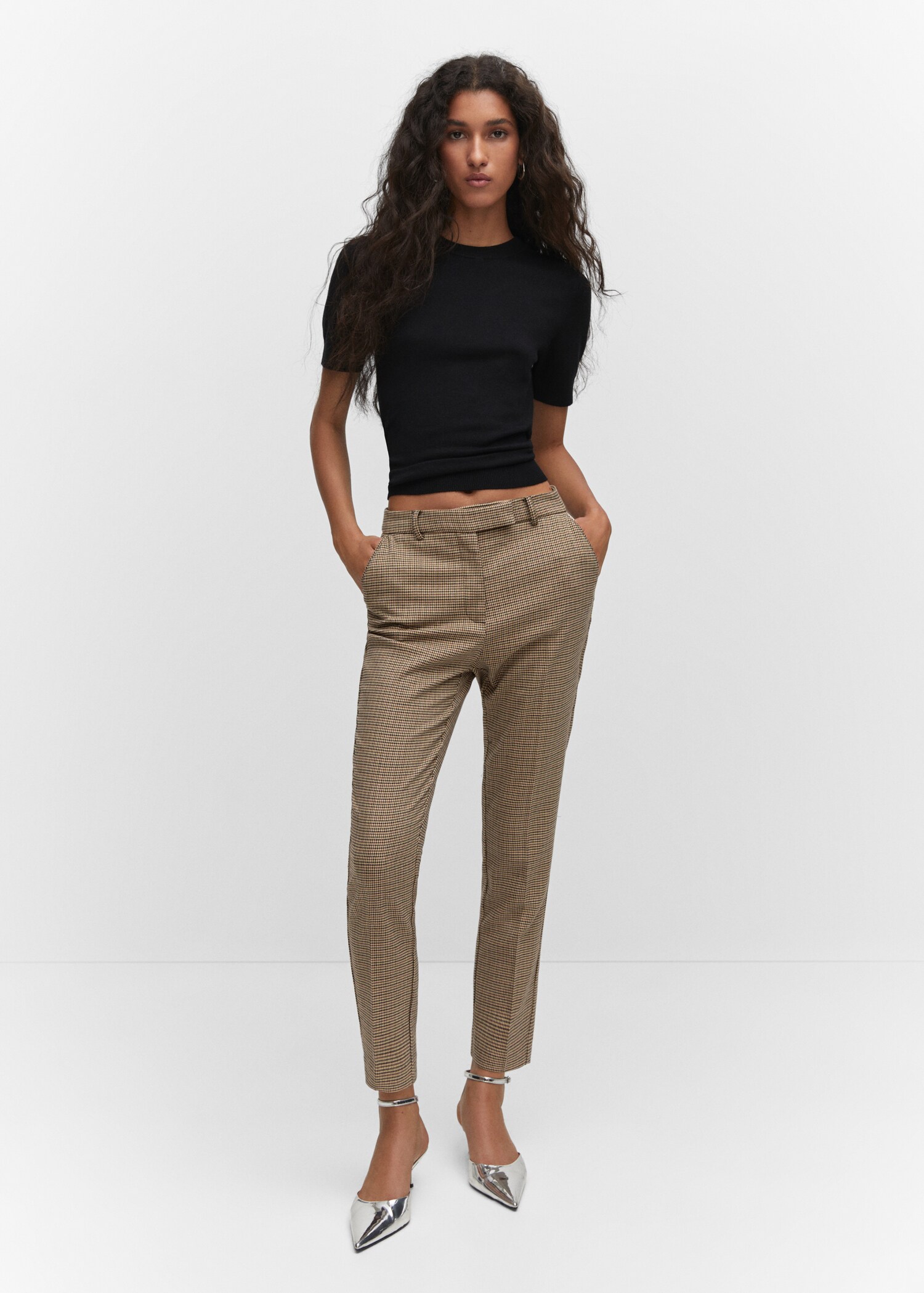 Pantaloni skinny vita media - Piano generale