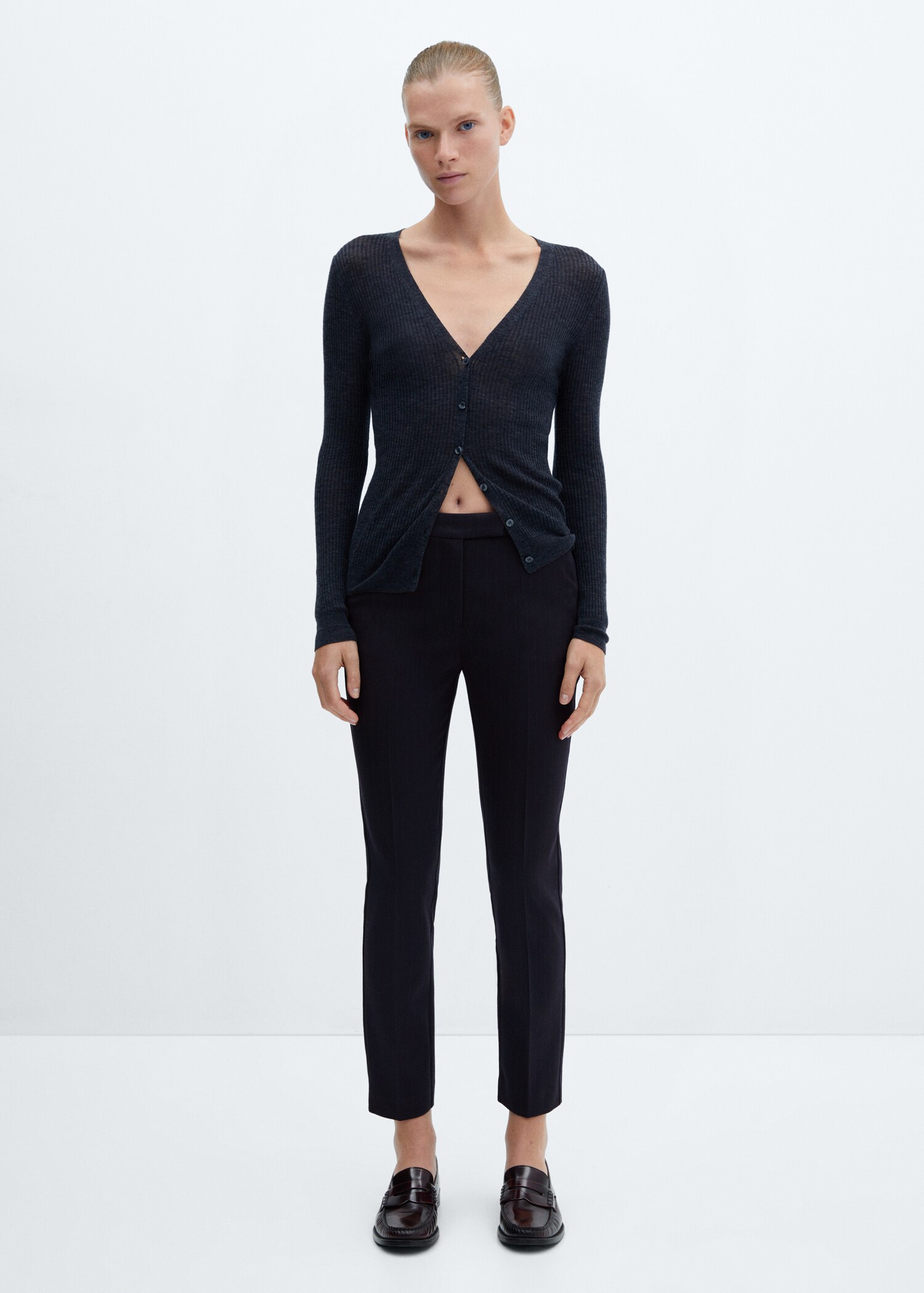Pantaloni skinny vita media - Piano generale