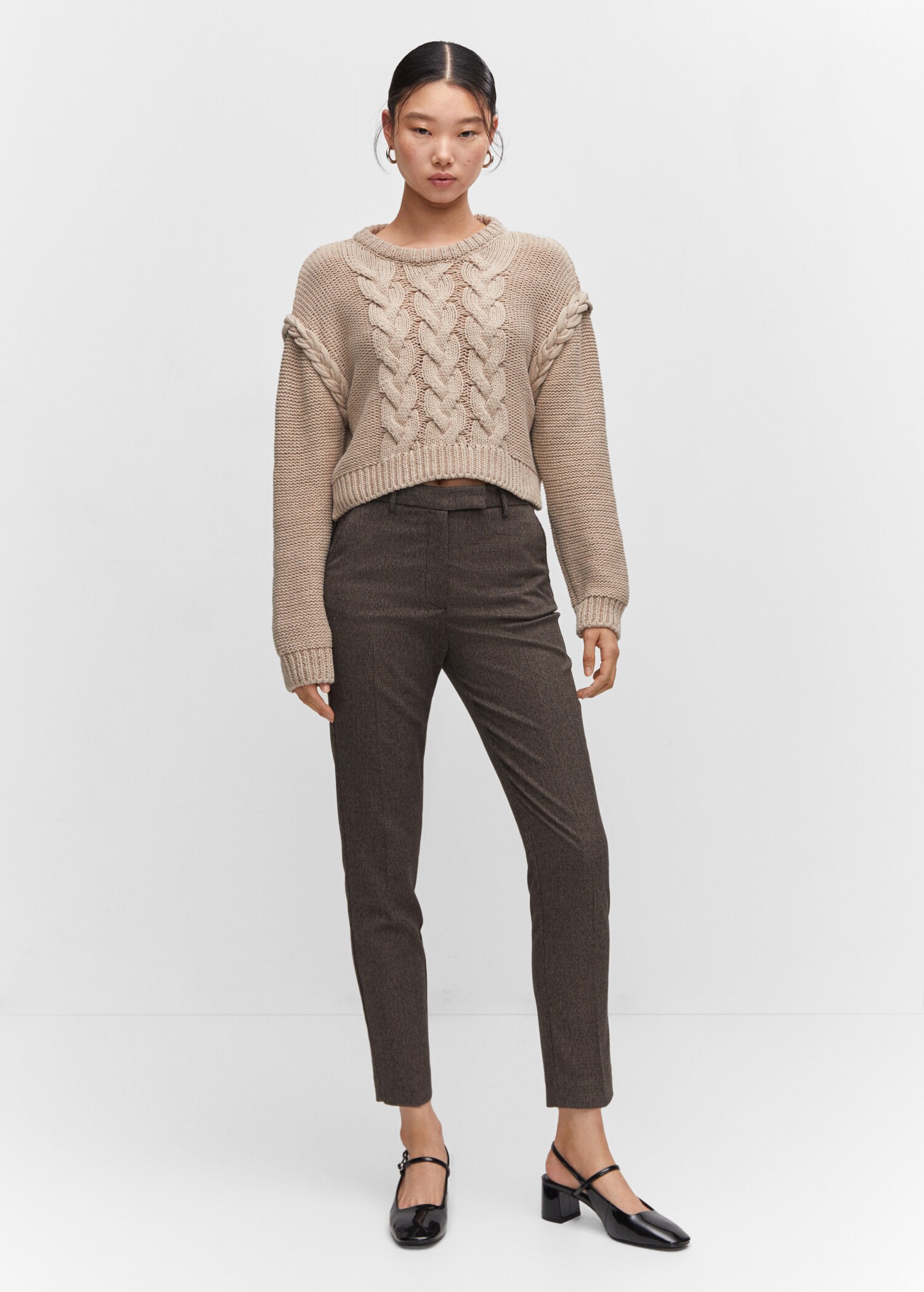 Pantaloni skinny vita media - Piano generale