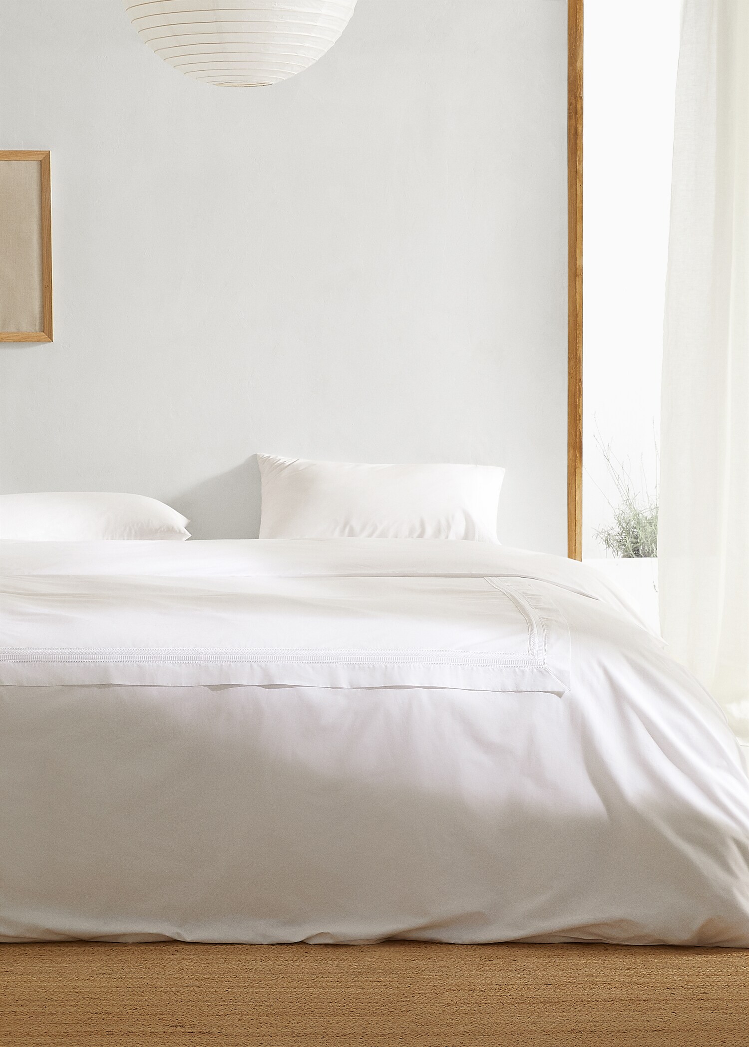 Housse de couette détails brodés Lit 135/140 cm - Plan général