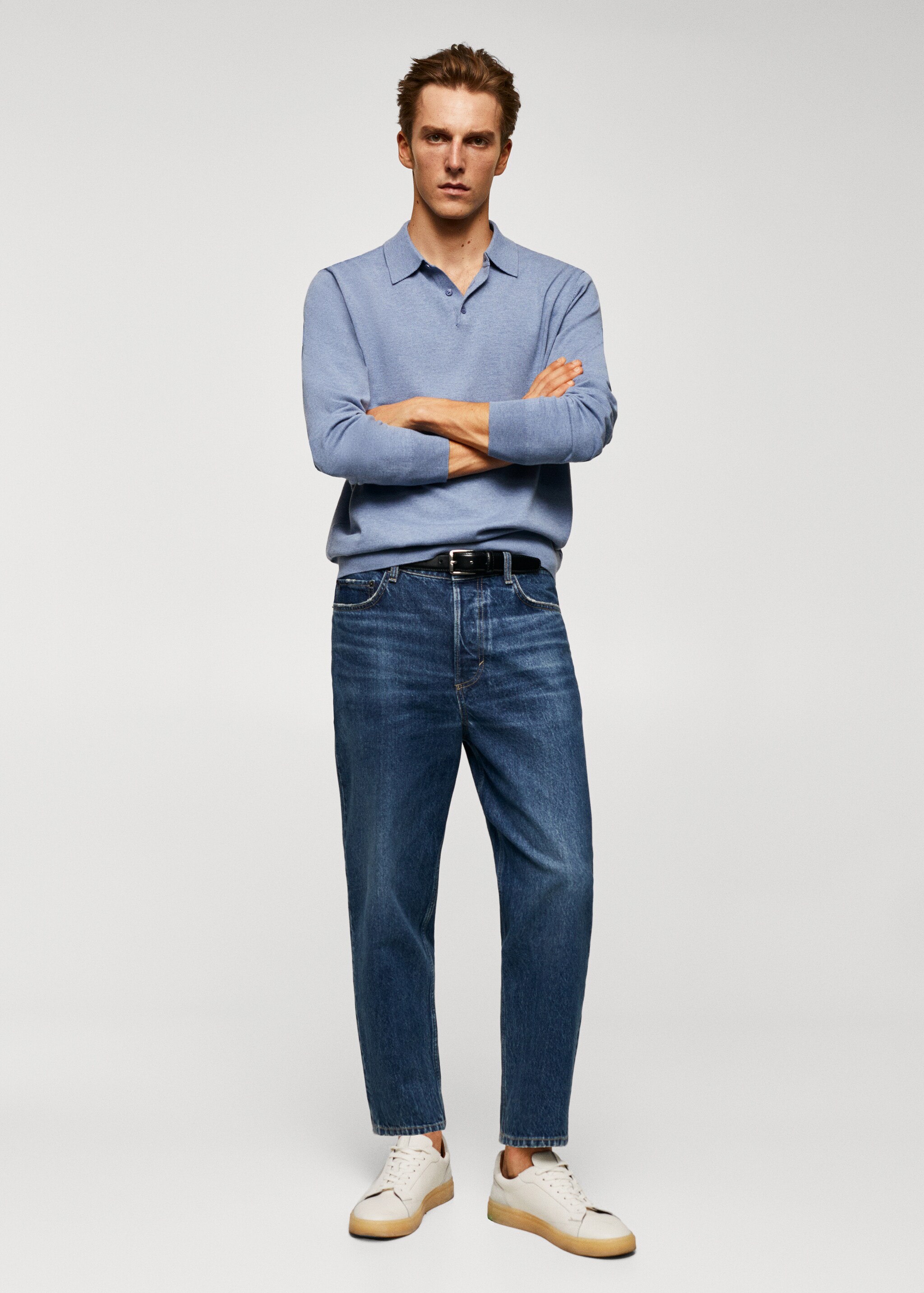 Jean tapered loose cropped  - General plane