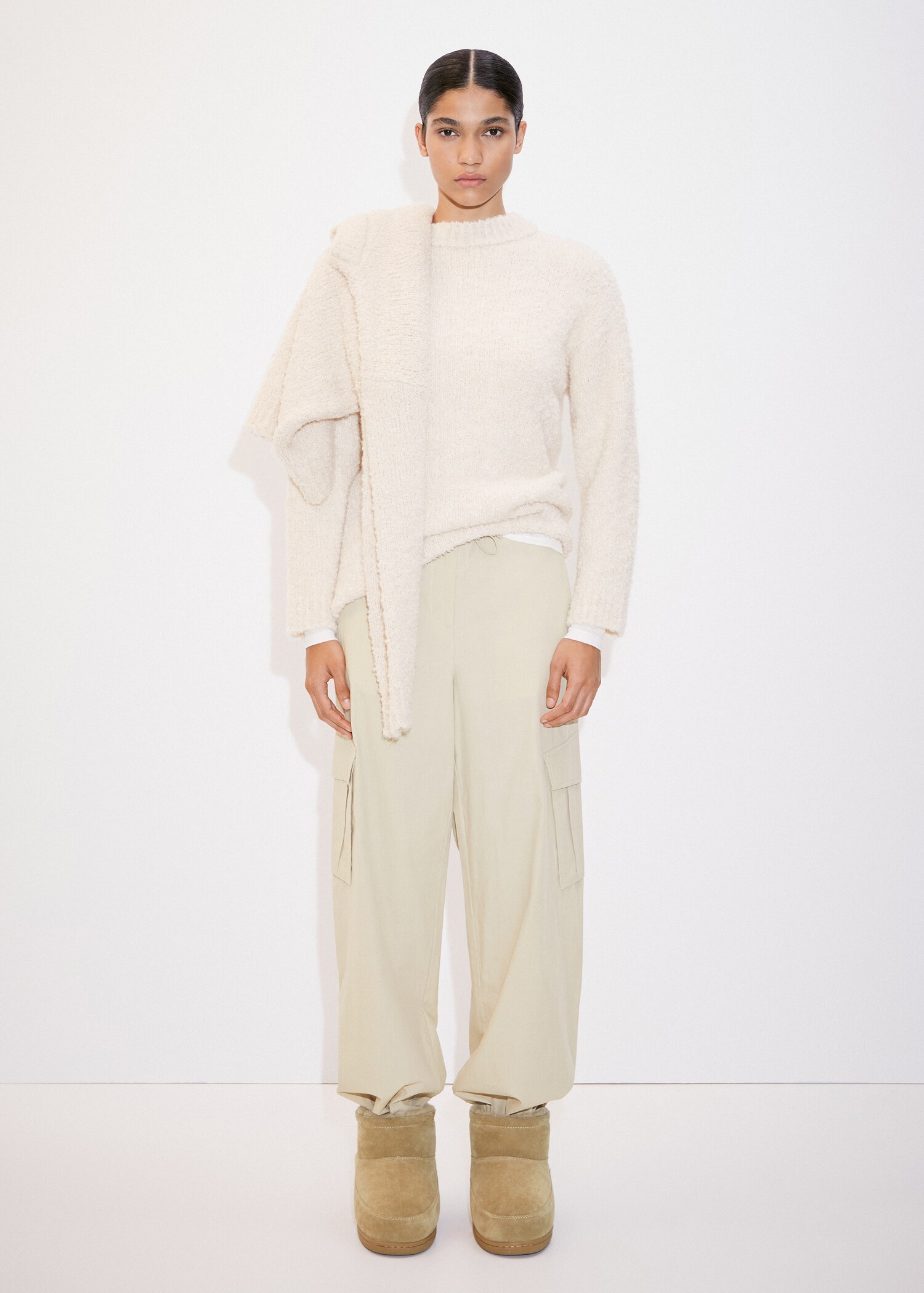 Pantalón cargo algodón - Plano general