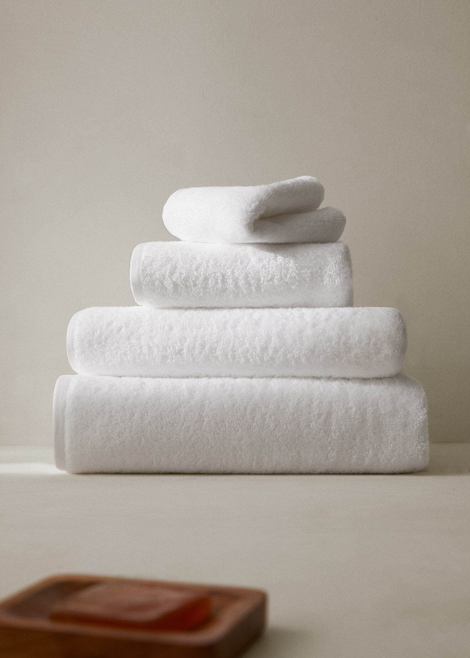 Toalla baño algodón 500gr/m2 70x140cm - Plano general