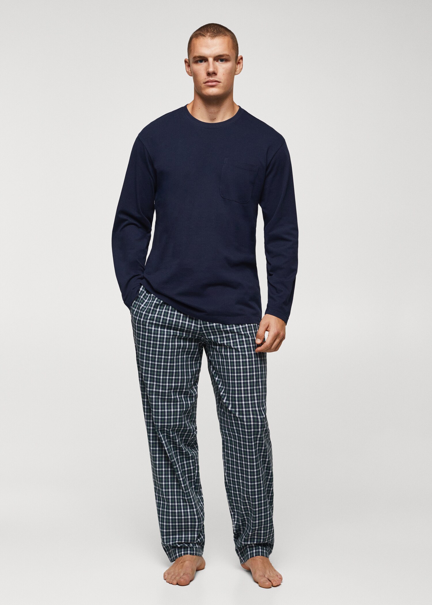 Printed cotton pyjama pack - General plane